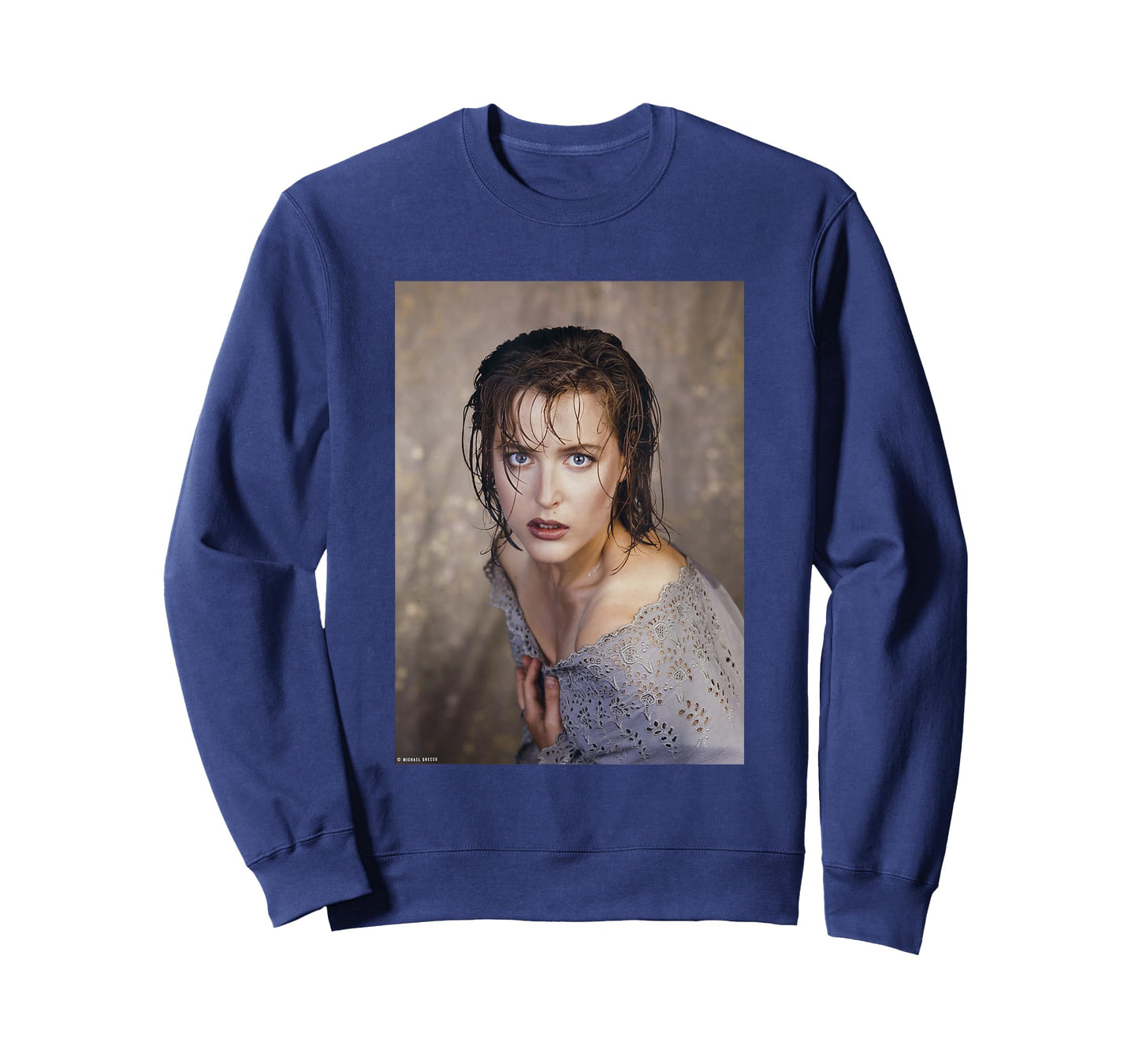 Gillian Anderson The X Files Dana Scully by Michael Grecco T-Shirt