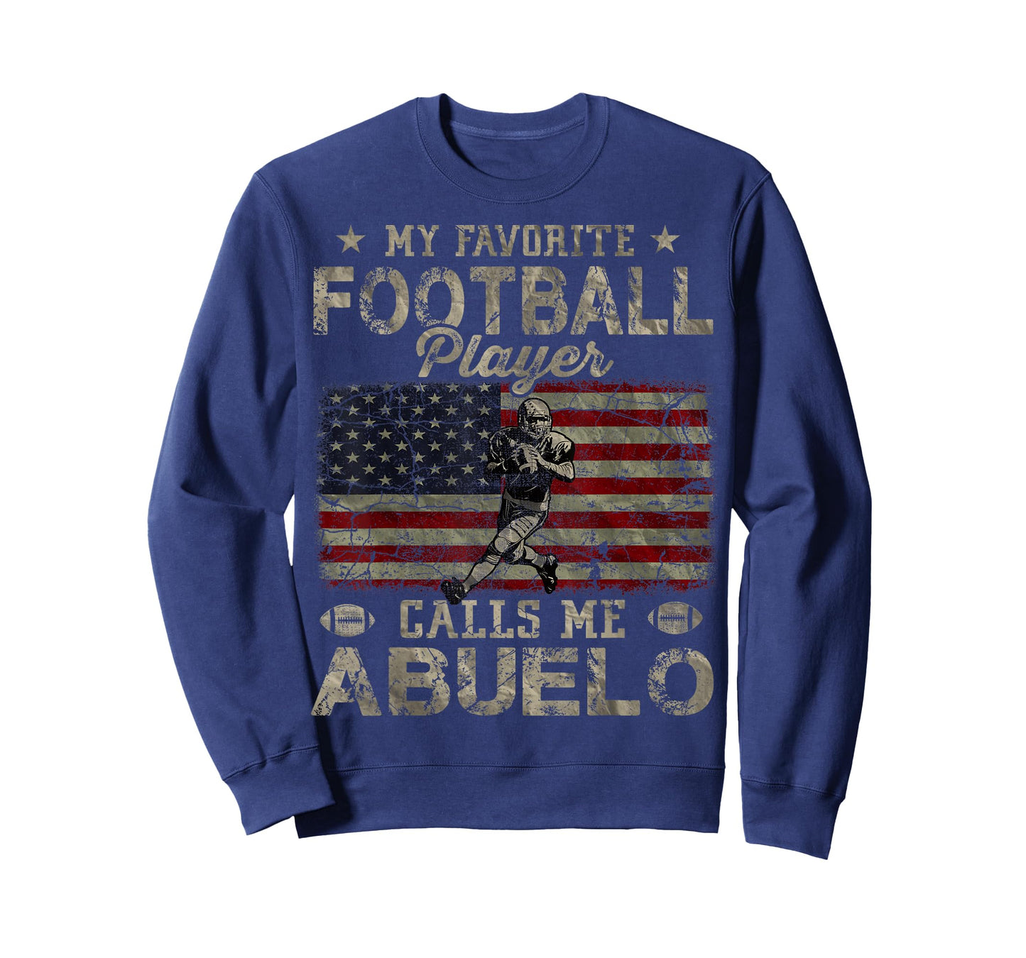 My Favorite Football Player Calls Me Abuelo Father's Day T-Shirt