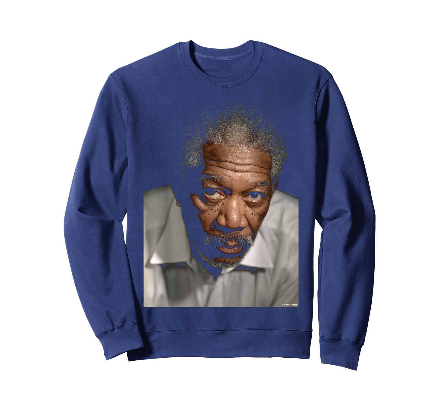 Morgan Freeman Seven Actor Photo By Michael Grecco T-Shirt