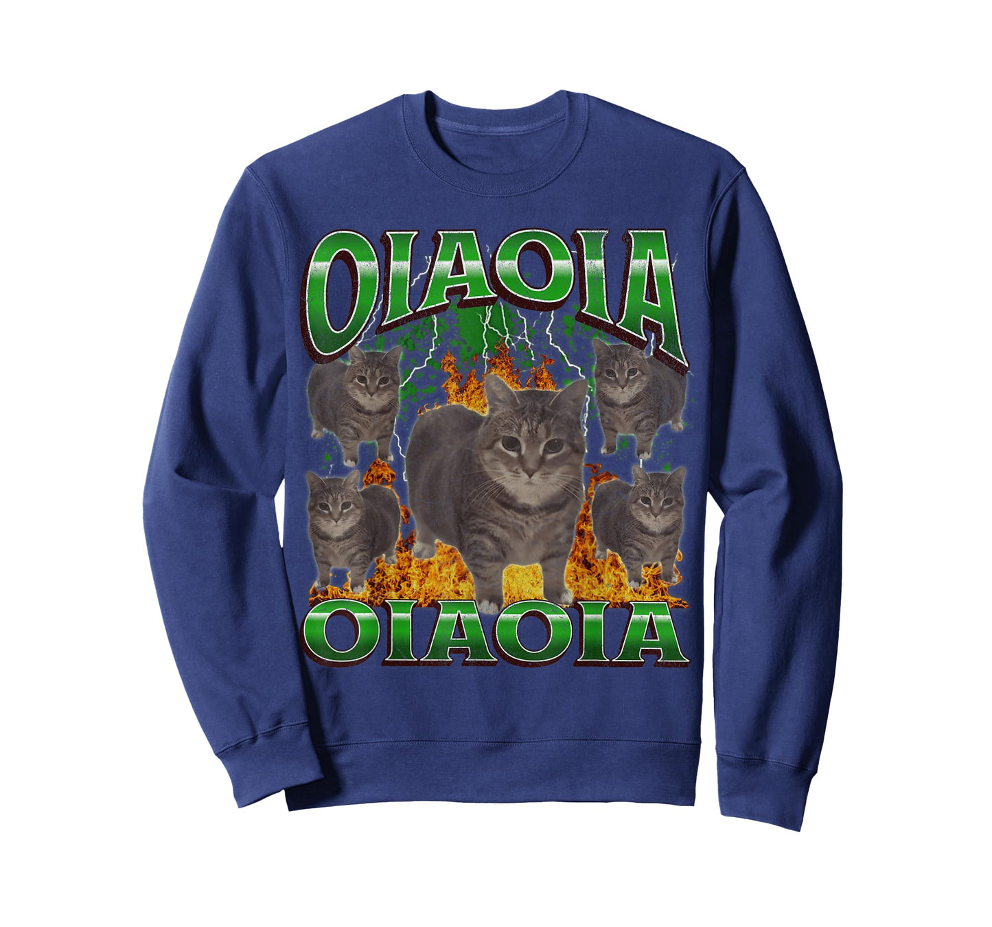Funny Oiia Oiia Cat Meme Bootleg Graphic T-Shirt for Men Women