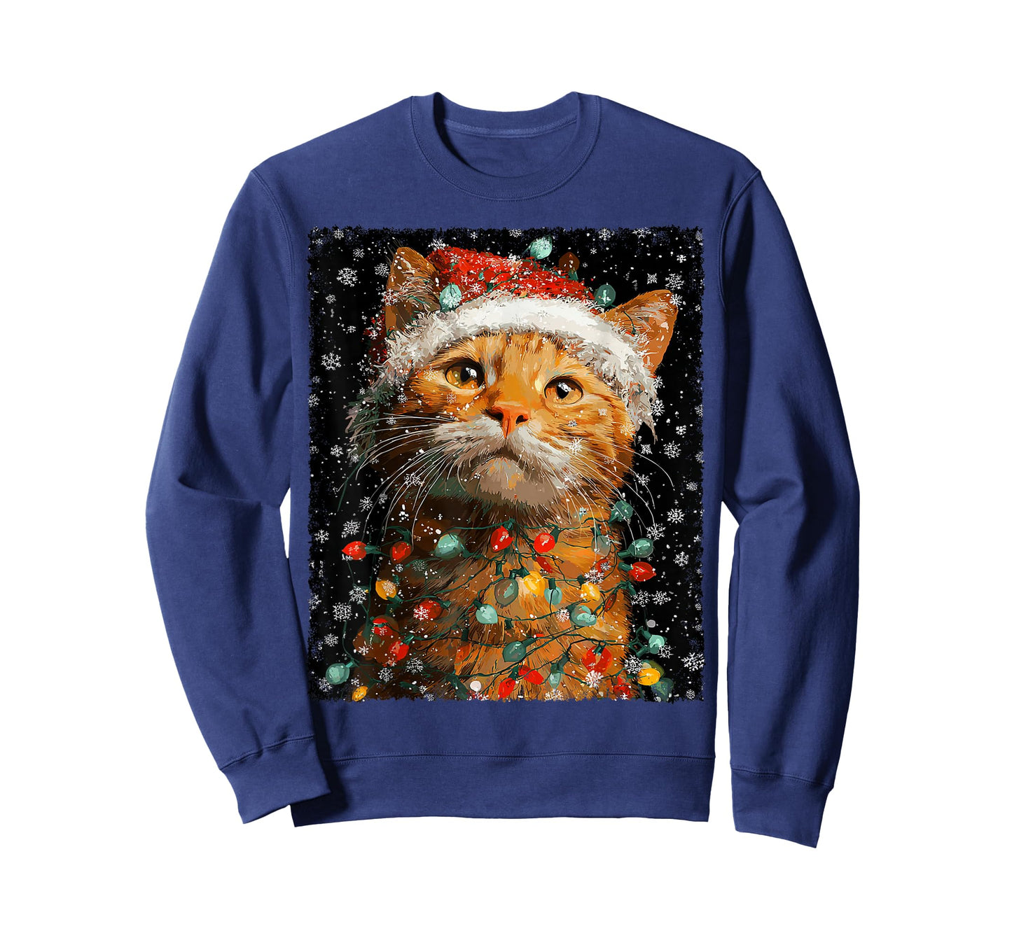 Christmas Ginger Cat T-Shirt