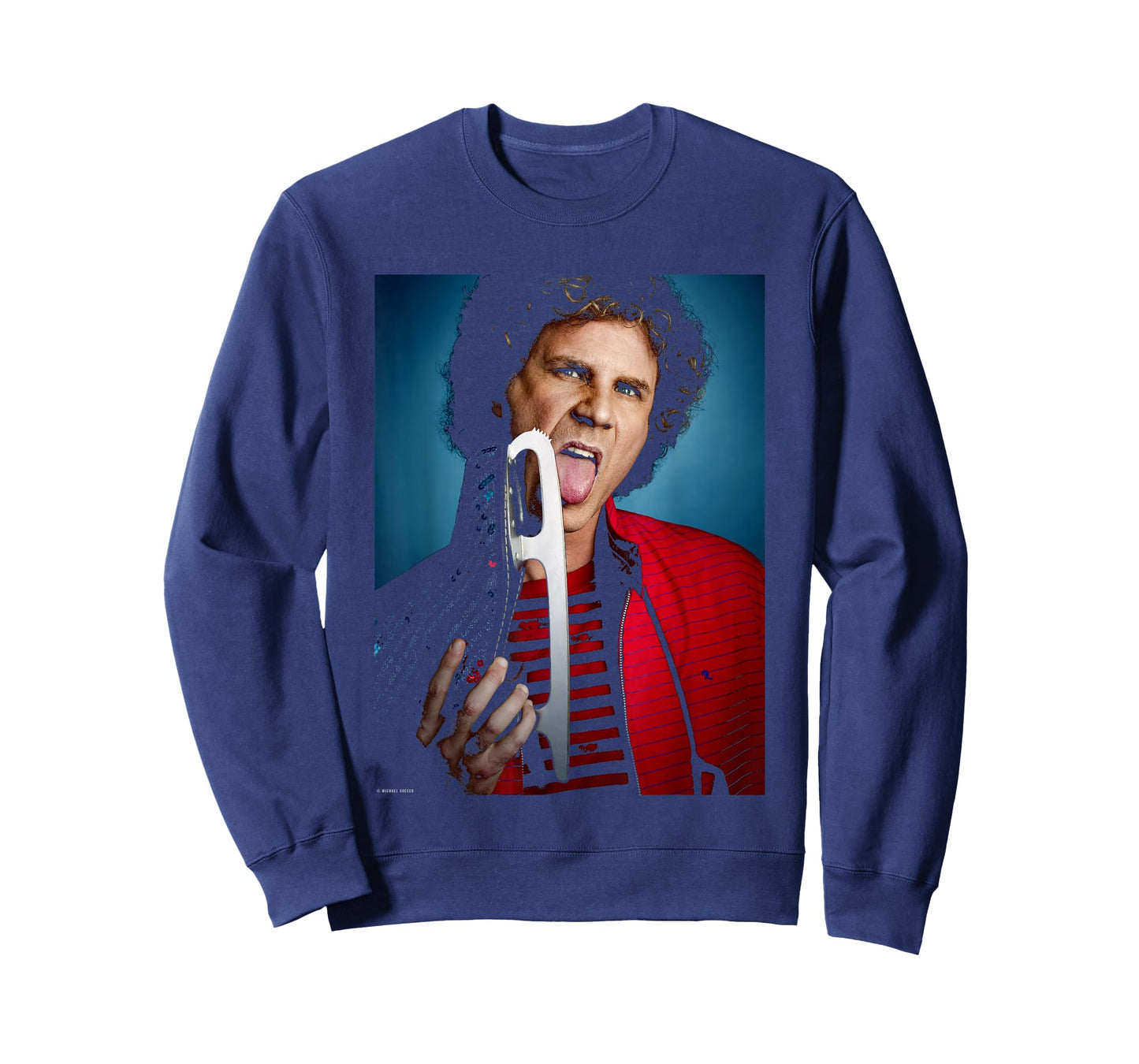 Blades Of Glory Actor Will Ferrell By Michael Grecco T-Shirt