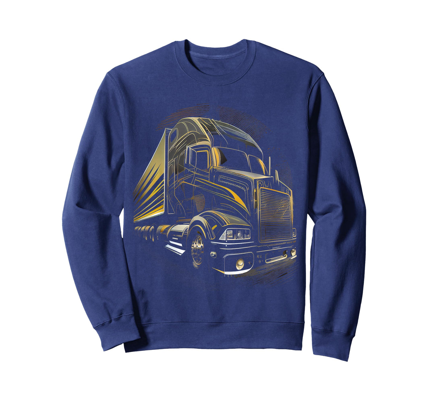 US American Flag Trucker Truck Driver Gift T-Shirt