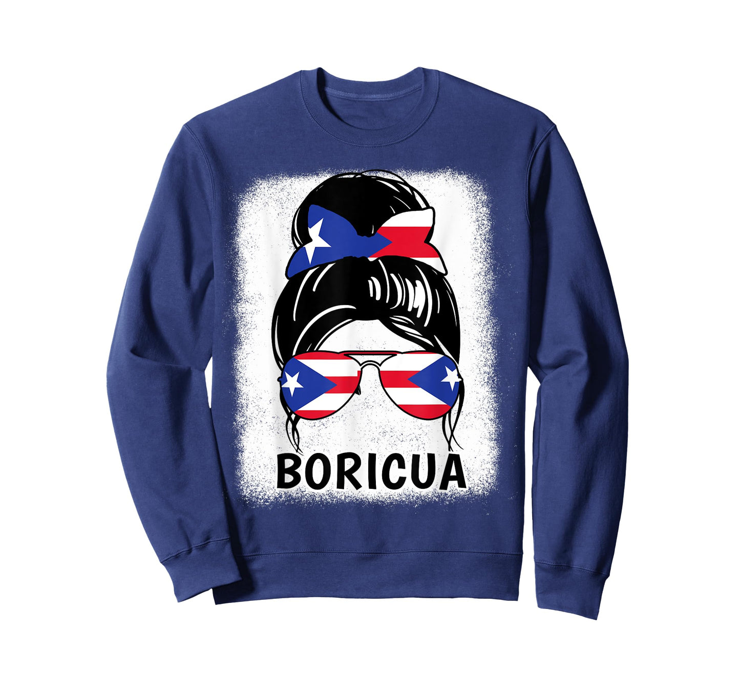 Puerto Rico Girl Boricua Rican Flag Women Hispanic Heritage T-Shirt
