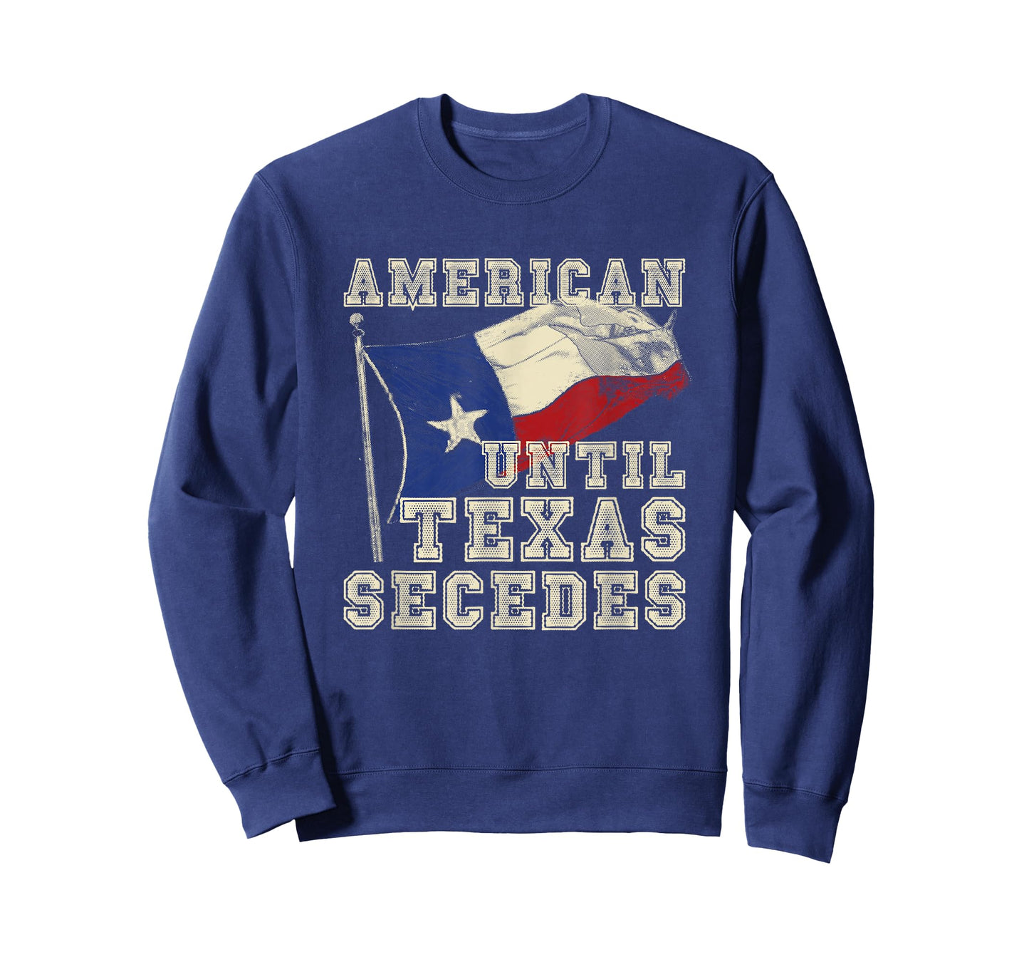 Cowboy Texas Bullriding Rodeo Gift American Until Texas Secedes Texas T-Shirt