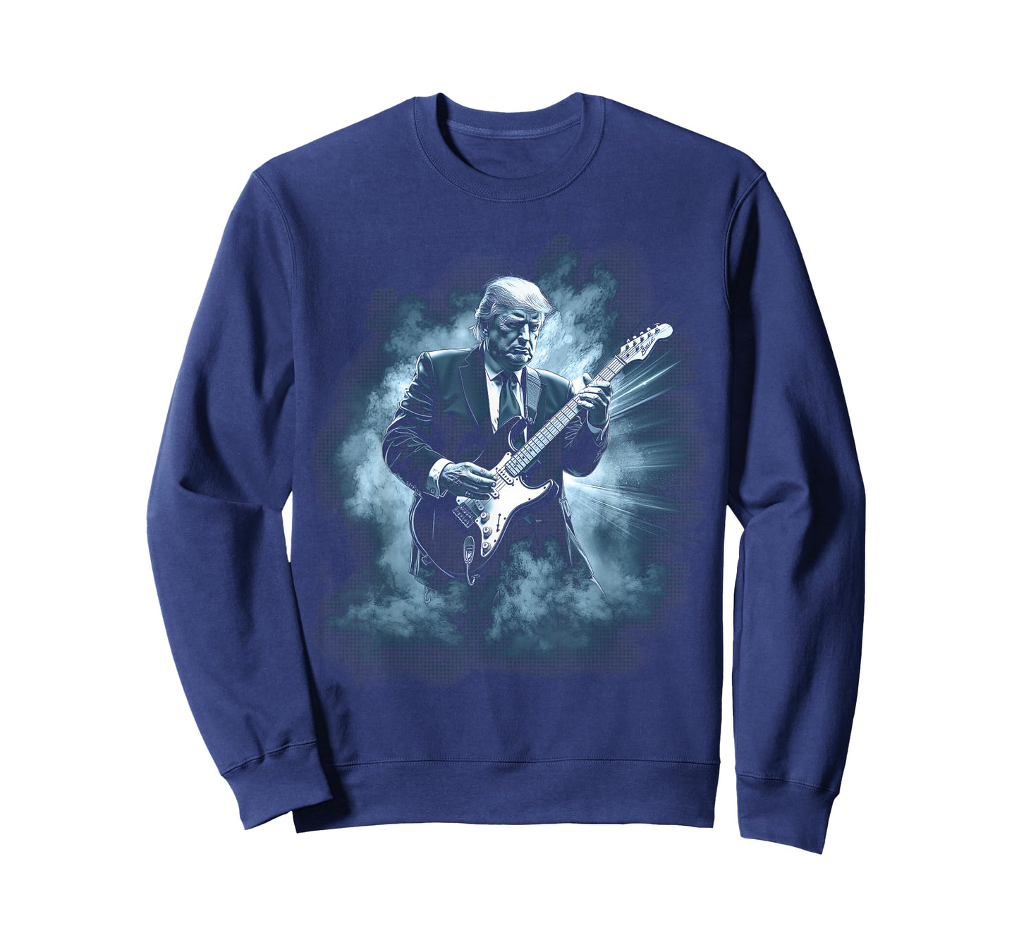 Donald Trump Playing Electric Rock Guitar T-Shirt