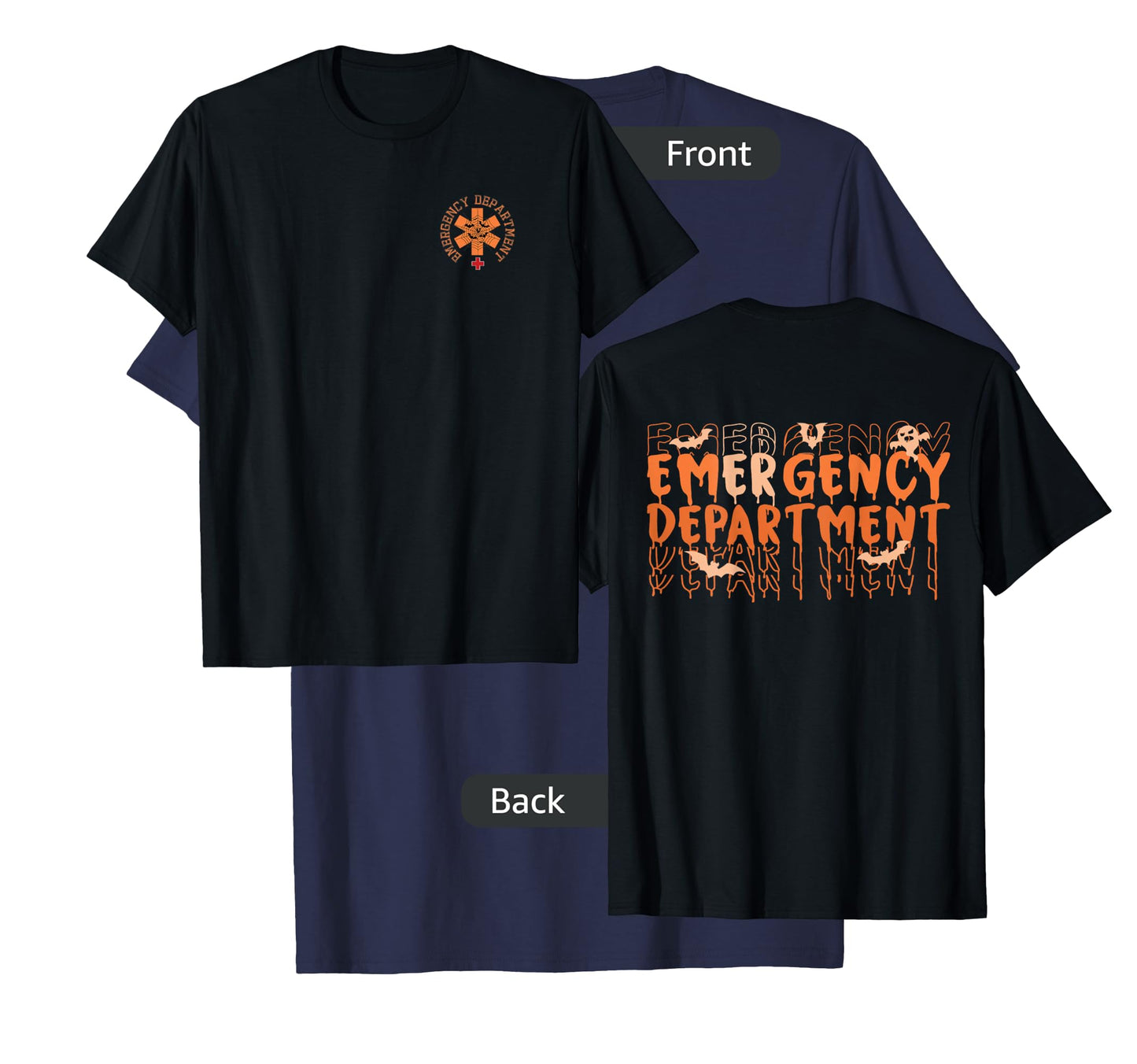Emergency Department Halloween Emergency Nurse Halloween T-Shirt