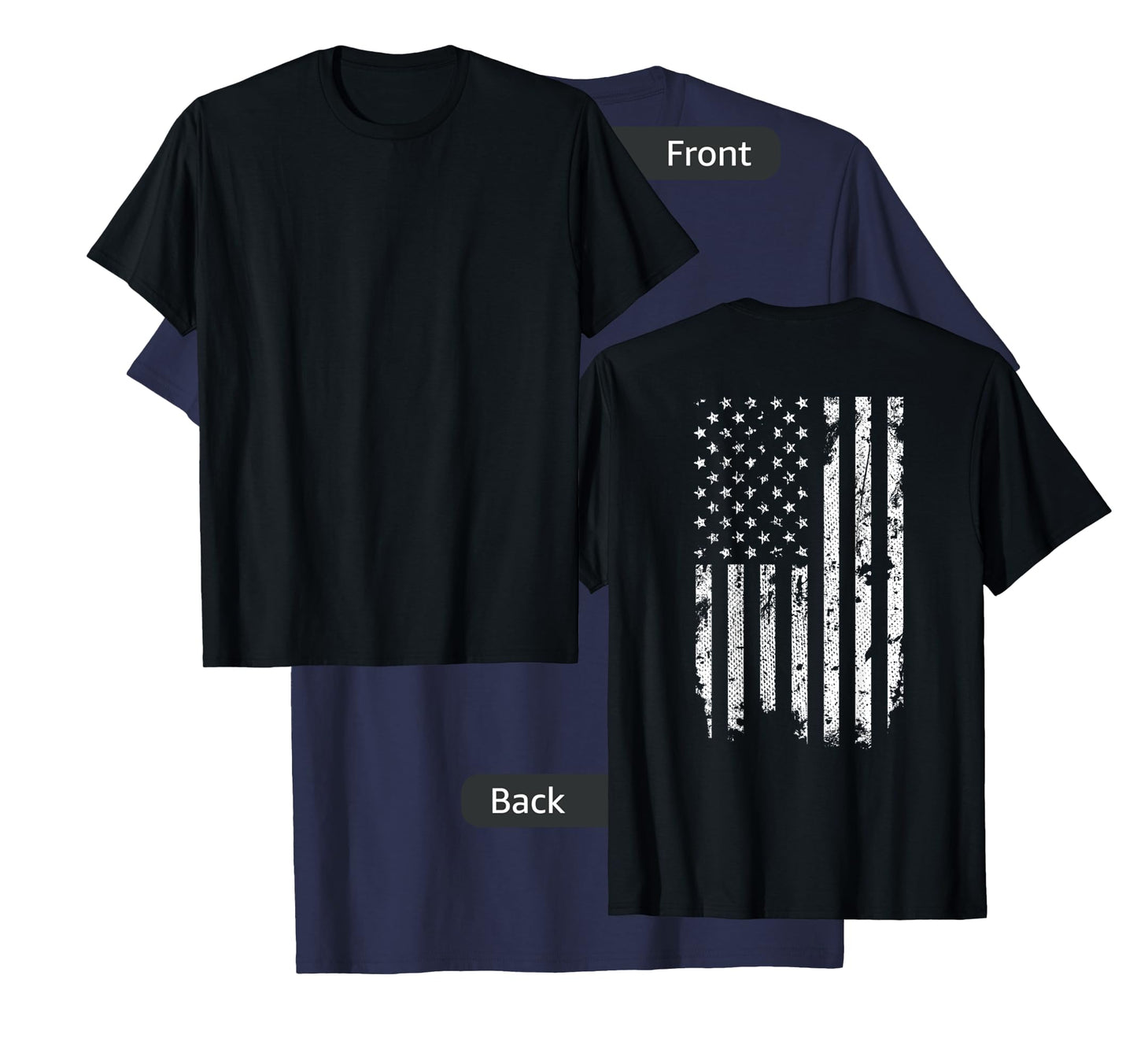 Vintage Distressed American Flag T-Shirt