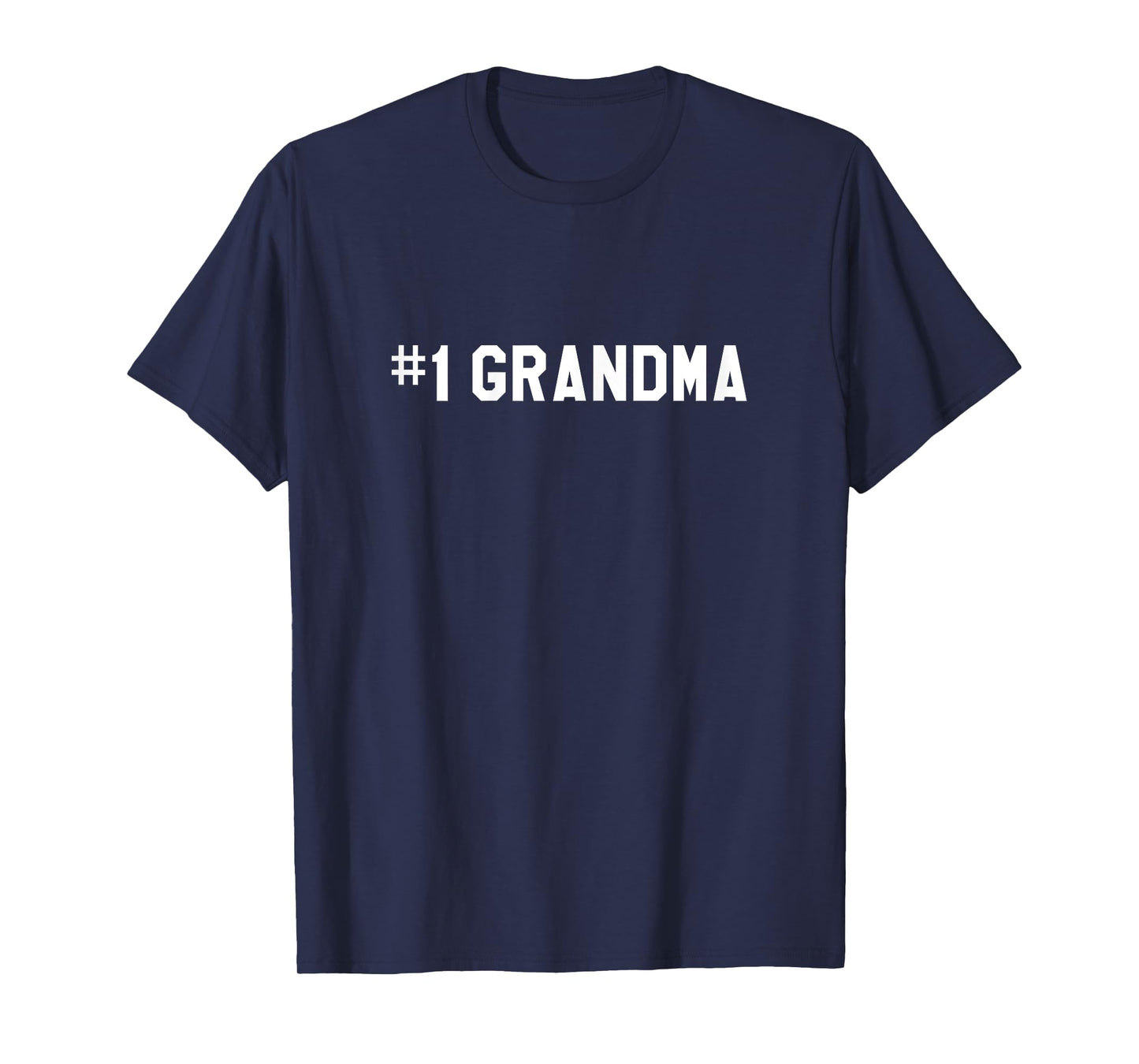 #1 Grandma Number One Grandmother Mother's Day Gift T-shirt T-Shirt
