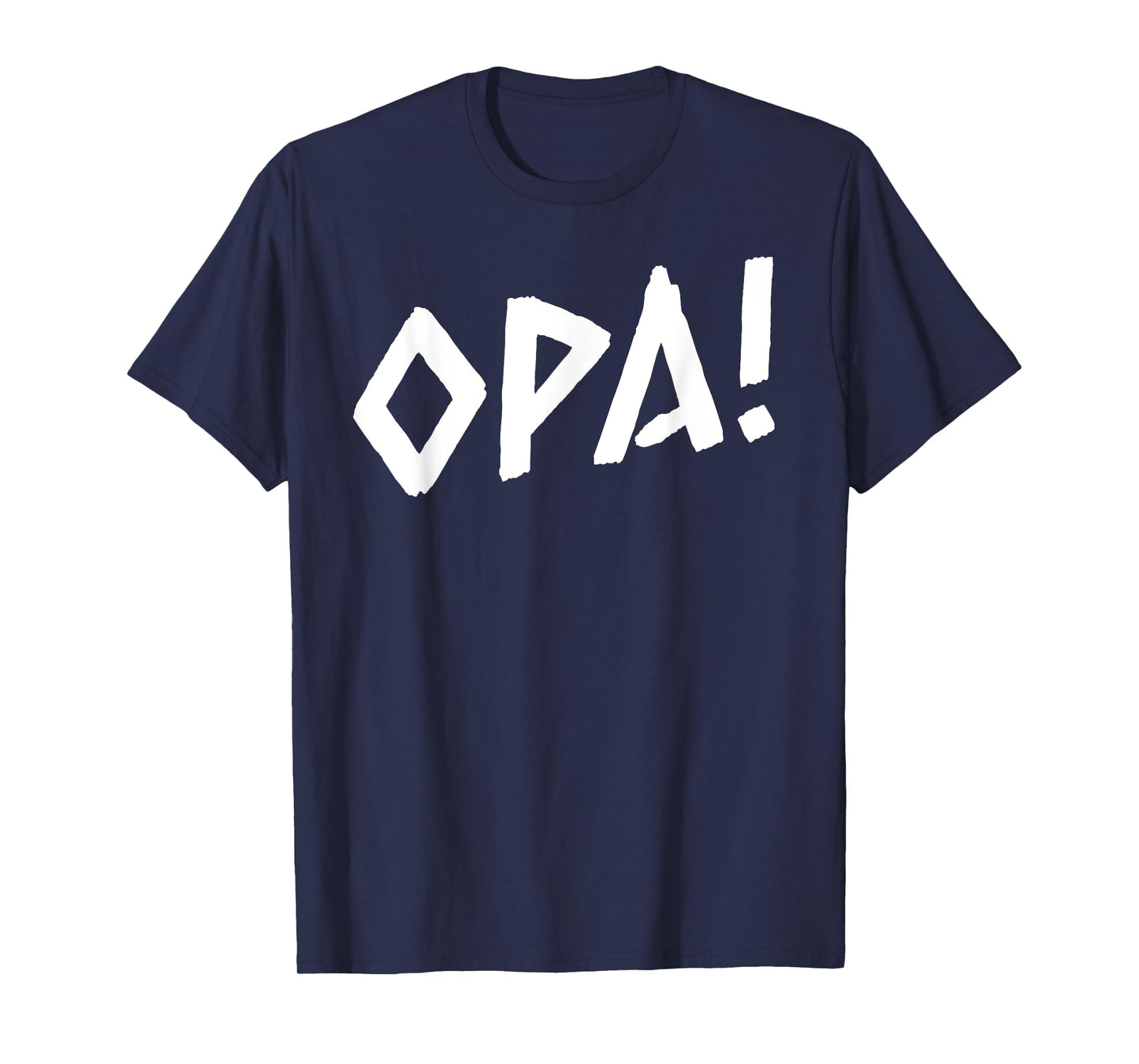 Opa Ancient Greek Pride Greek Flag Funny Greek Party Greece T-Shirt