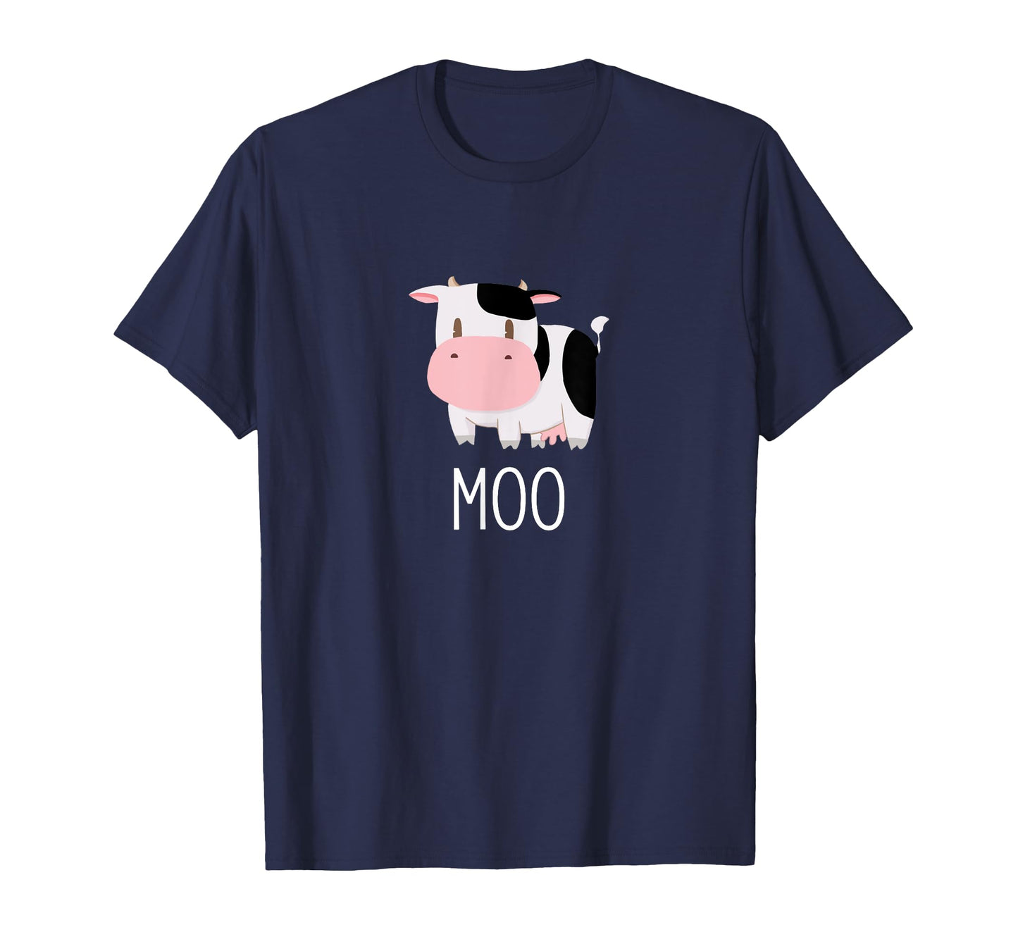 Cute Cow Moo Farm Animals Funny Farmer Cool Humor Novelty T-Shirt