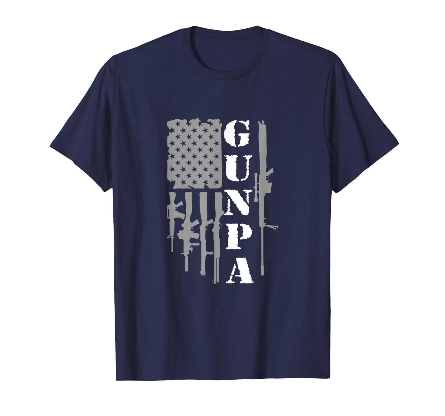Gunpa Grandpa With Guns Like A Normal Grandpa But More Fun T-Shirt