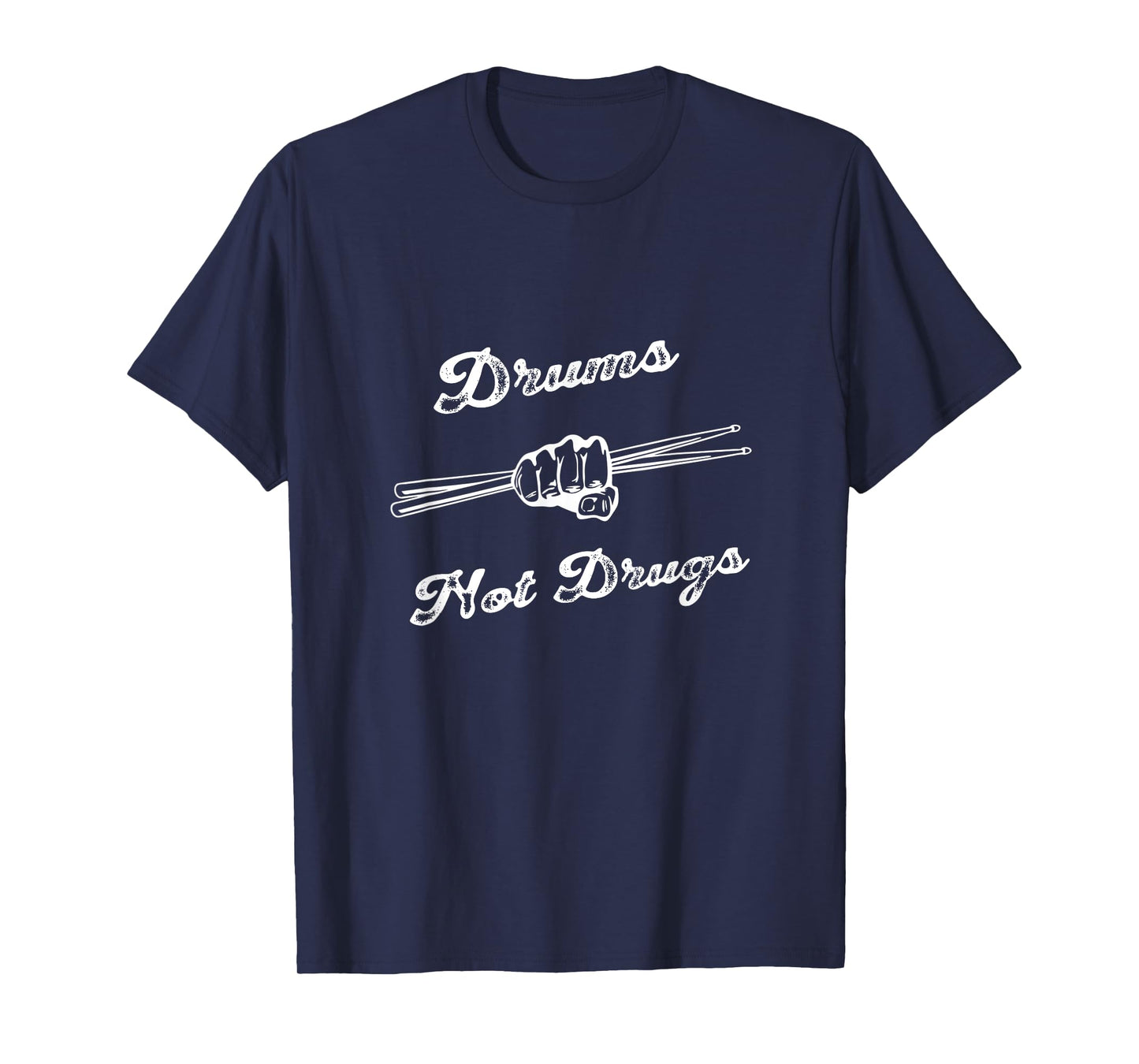 Drums Not Drugs Drumming Drummer Drumsticks Music Drumset T-Shirt