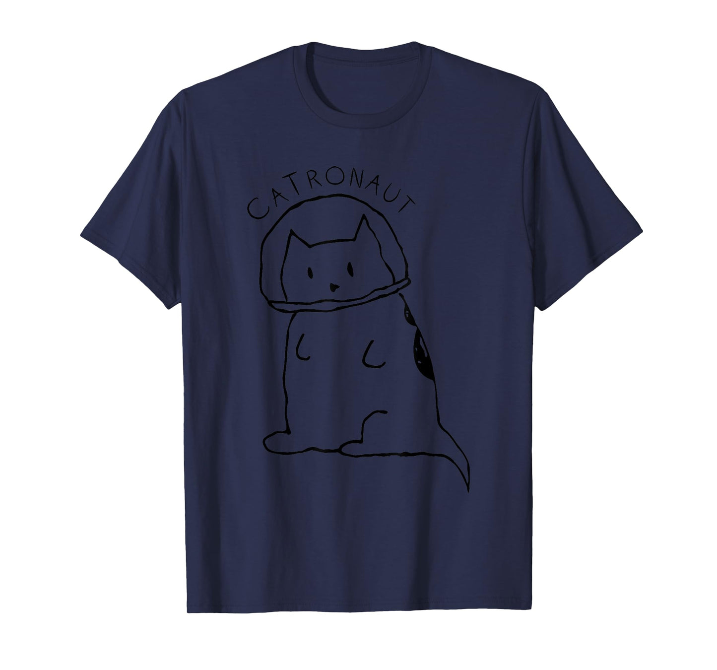 Cat Astronaut T-shirt, Catronaut Tee T-Shirt for Men Women Kids