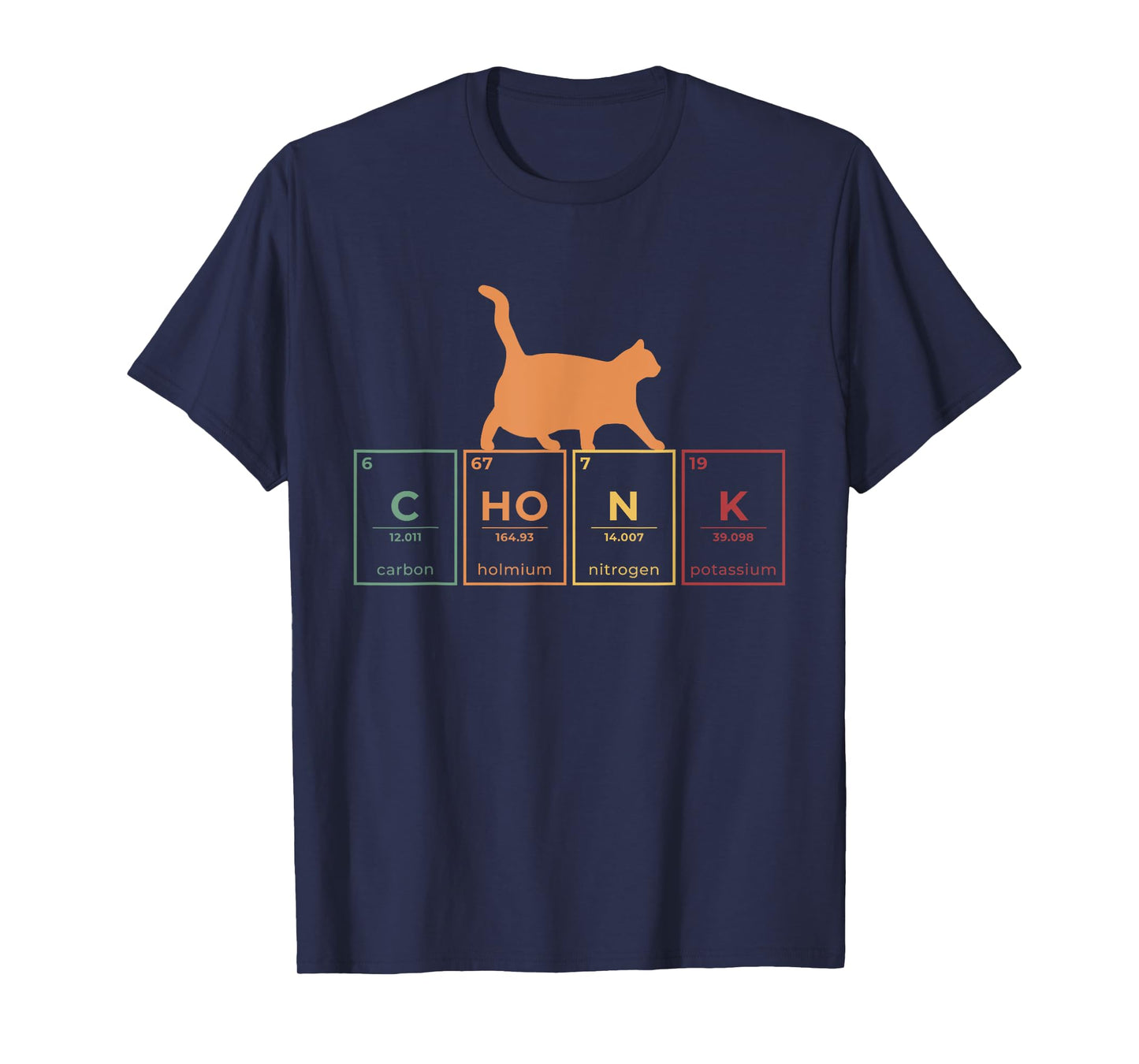 Fat Cat Chonk Scale Chonky Meme Cat Gift T-Shirt for Men Women