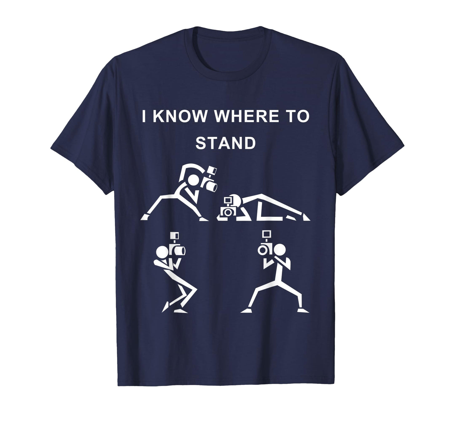 Photographer Photojournalist Camera Man Funny Graphic Shirt
