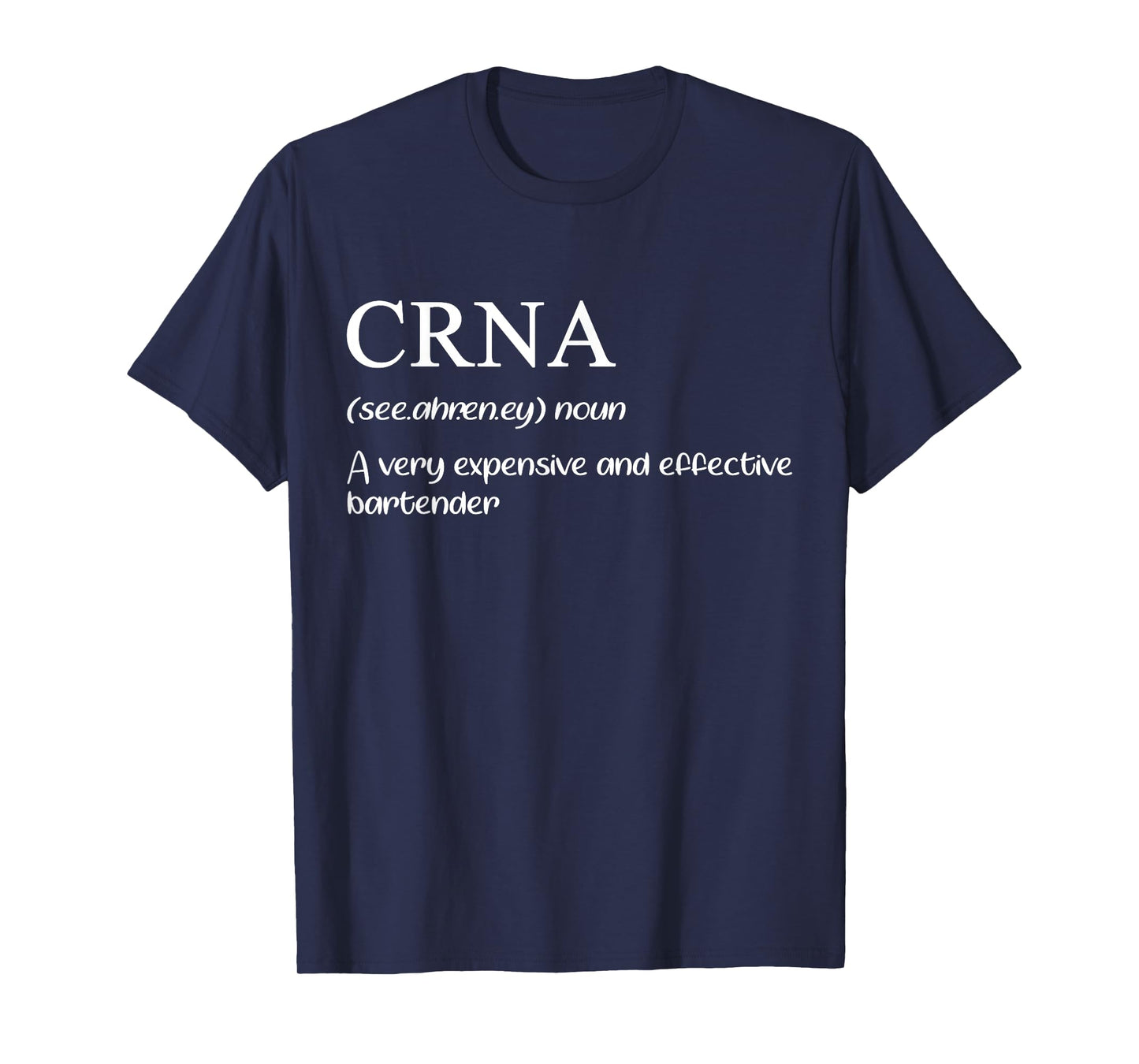 Anesthesia Doctor | Funny CRNA Definition | Anesthesiologist T-Shirt
