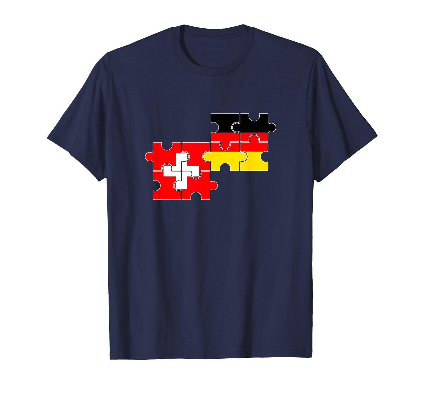 Switzerland Germany Flag German Swiss T-Shirt