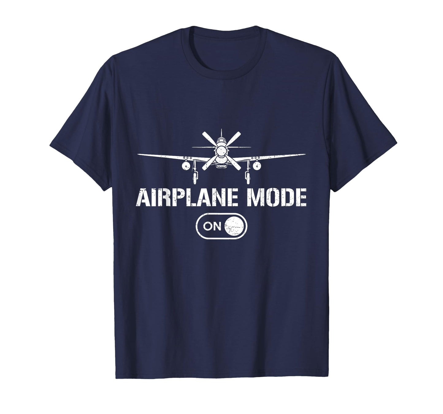 Airplane Mode Funny P-51 Mustang World War 2 Fighter Planes T-Shirt