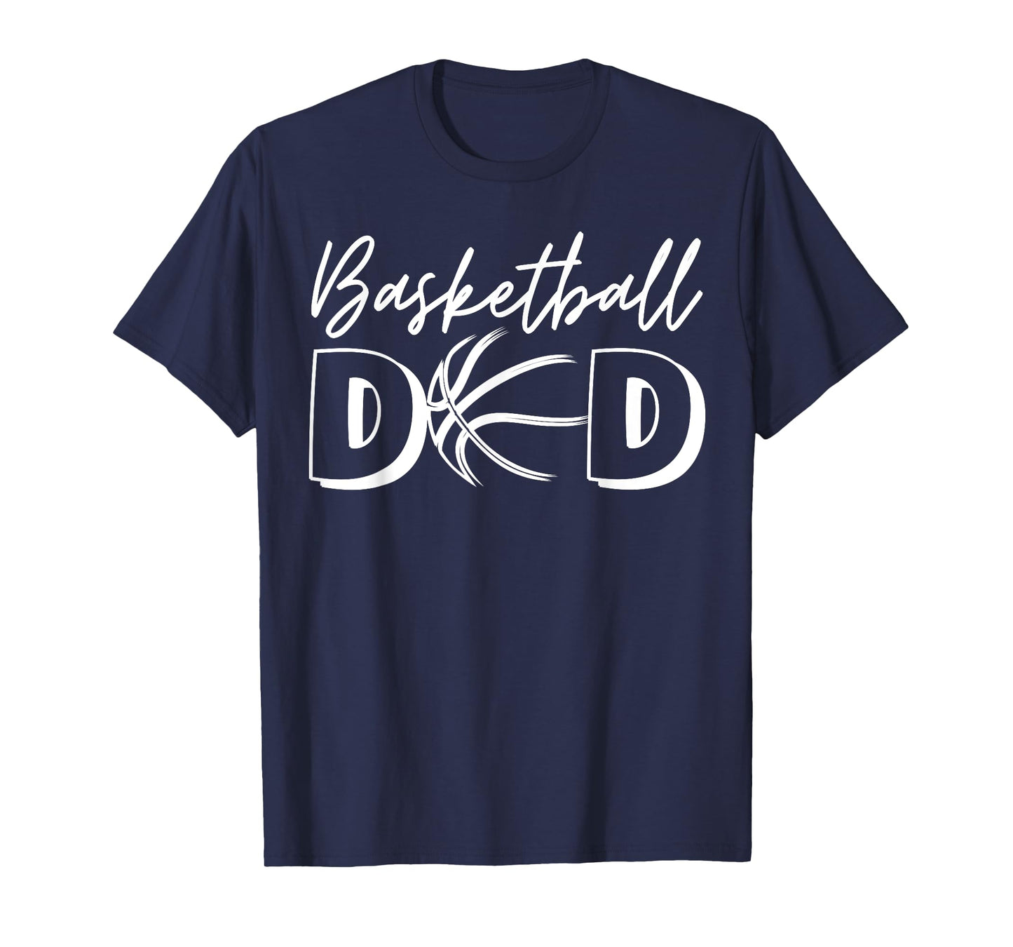 Basketball Dad For Men Family Matching Funny Basketball Dad T-Shirt