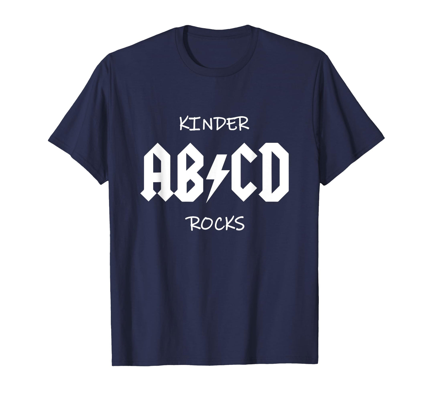 ABCD Children's Rocks T-Shirt Funny Teacher Gift T-Shirt for Men Women Kids