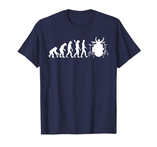 Cool Drummer Design For Men Women Drummer Drumming Drum Set T-Shirt