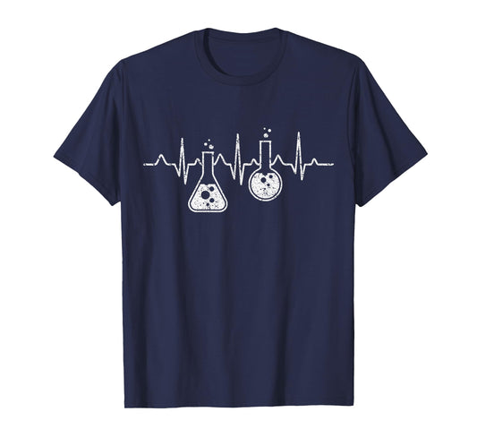 Chemical Engineer Heartbeat Engineering Gifts T-Shirt
