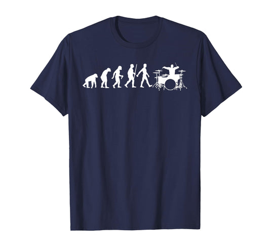 Best Drummer Art For Men Women Drum Set Player Musician T-Shirt