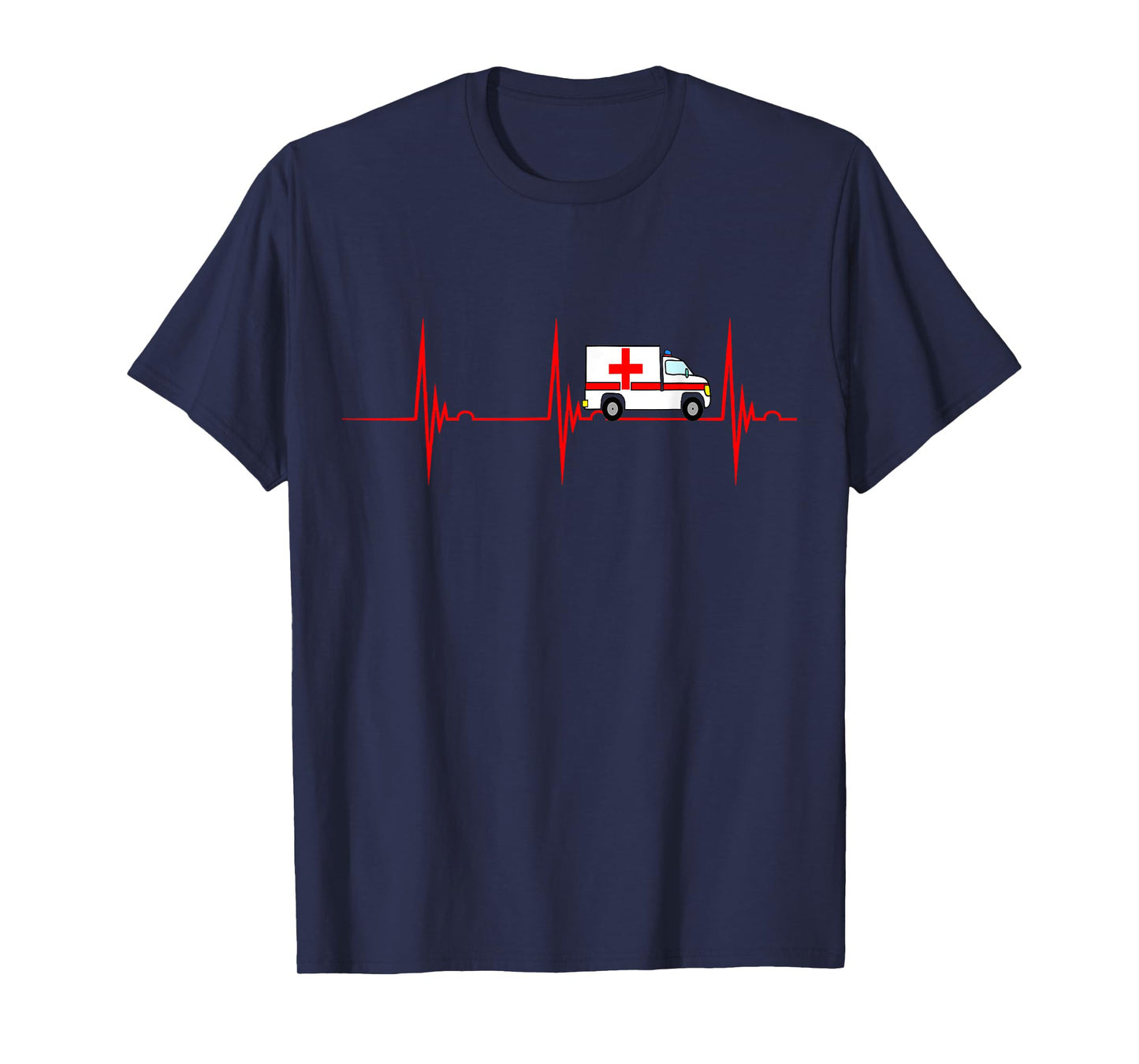 Ambulance ambulance heartbeat ECG pulse ambulance T-Shirt