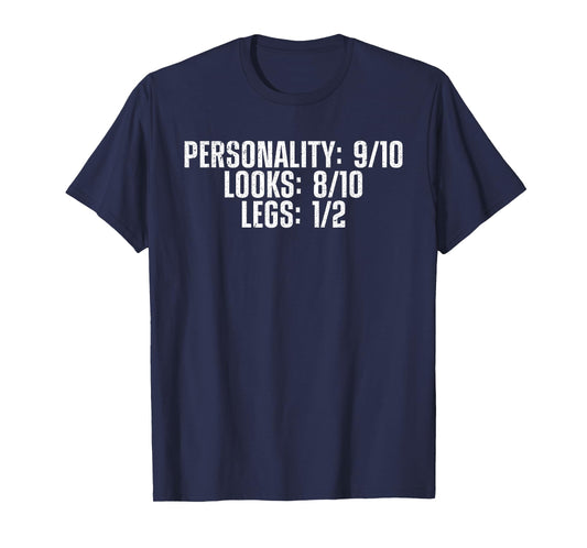Cool Leg Amputation Art For Men Women Leg Amputation Amputee T-Shirt