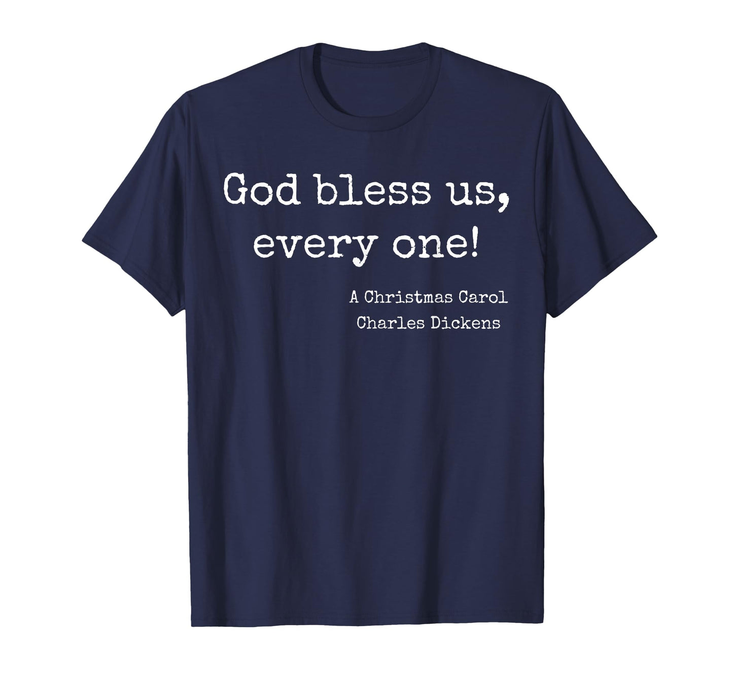 Charles Dickens Book Reader Literature Lover Gifts A Christmas Carol Quote T-Shirt Black Unisex Adults Small Classic Fit Crew Neck Short Sleeve