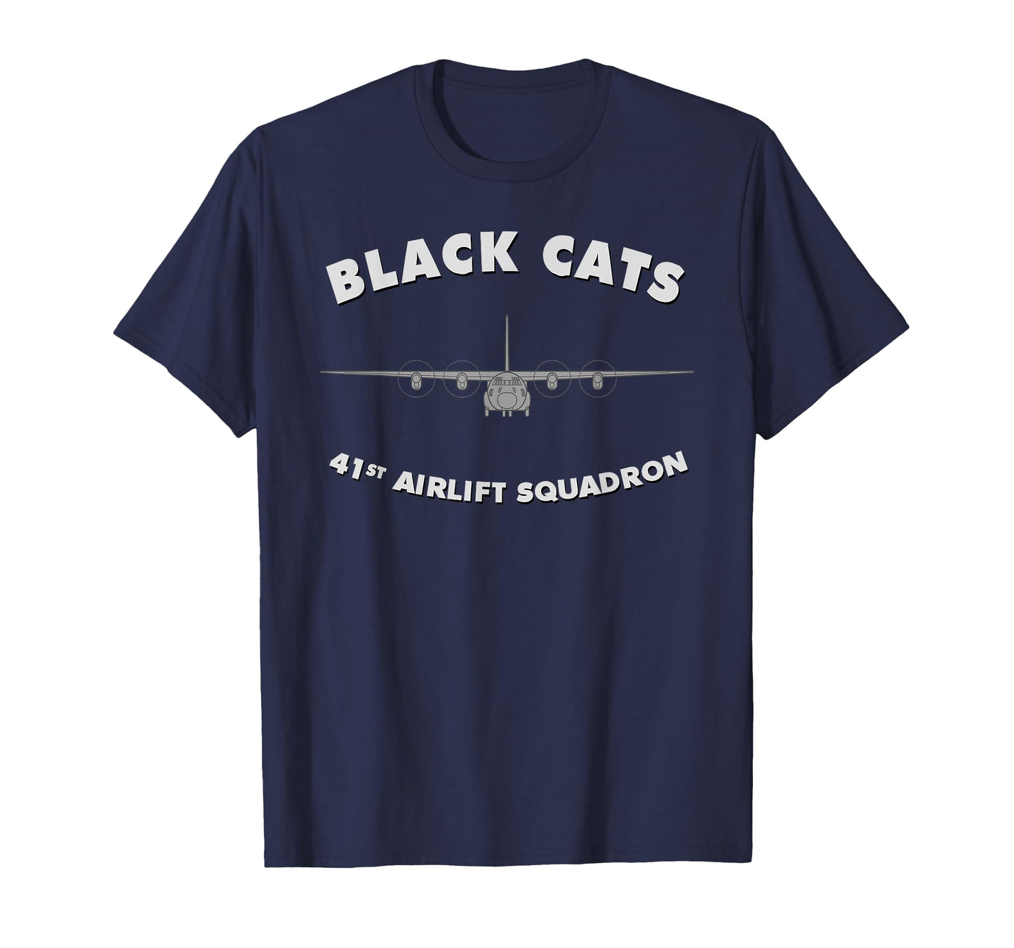 41st Airlift Squadron Black Cats T-Shirt