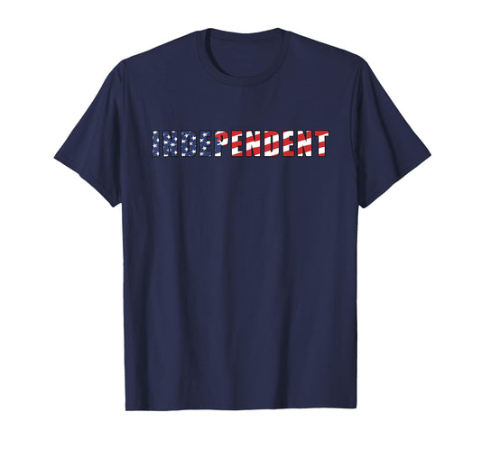 Independent Voter Political Party USA T Shirt Gift T-Shirt