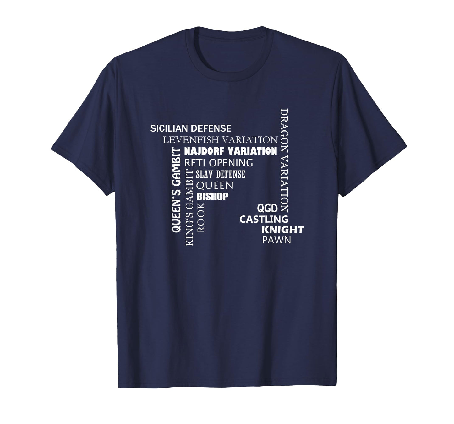 Chess Player Gift Ideas Chess Terms T-Shirt