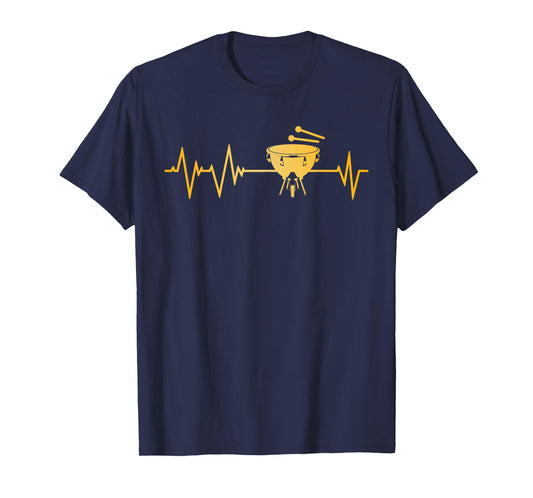 Great Timpani Heartbeat Gift Paukist T-Shirt