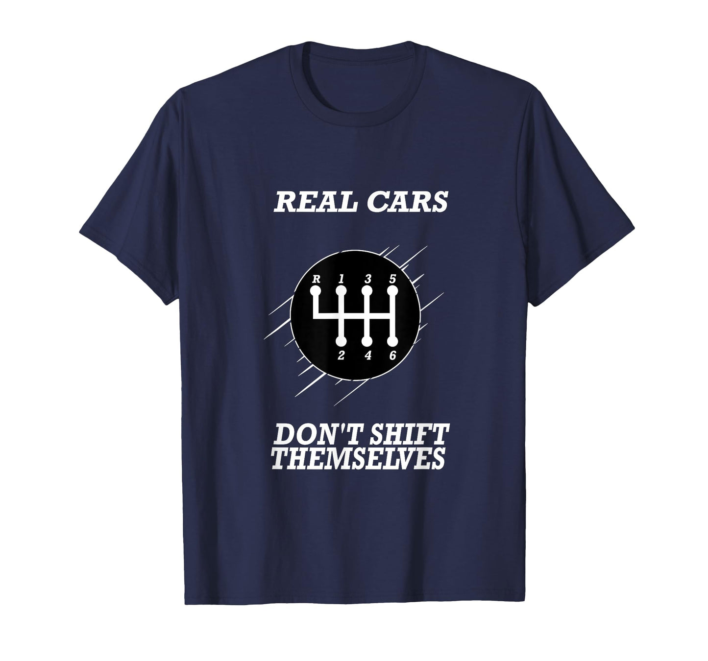 6 Speed Manual Transmission Shift Pattern T-Shirt
