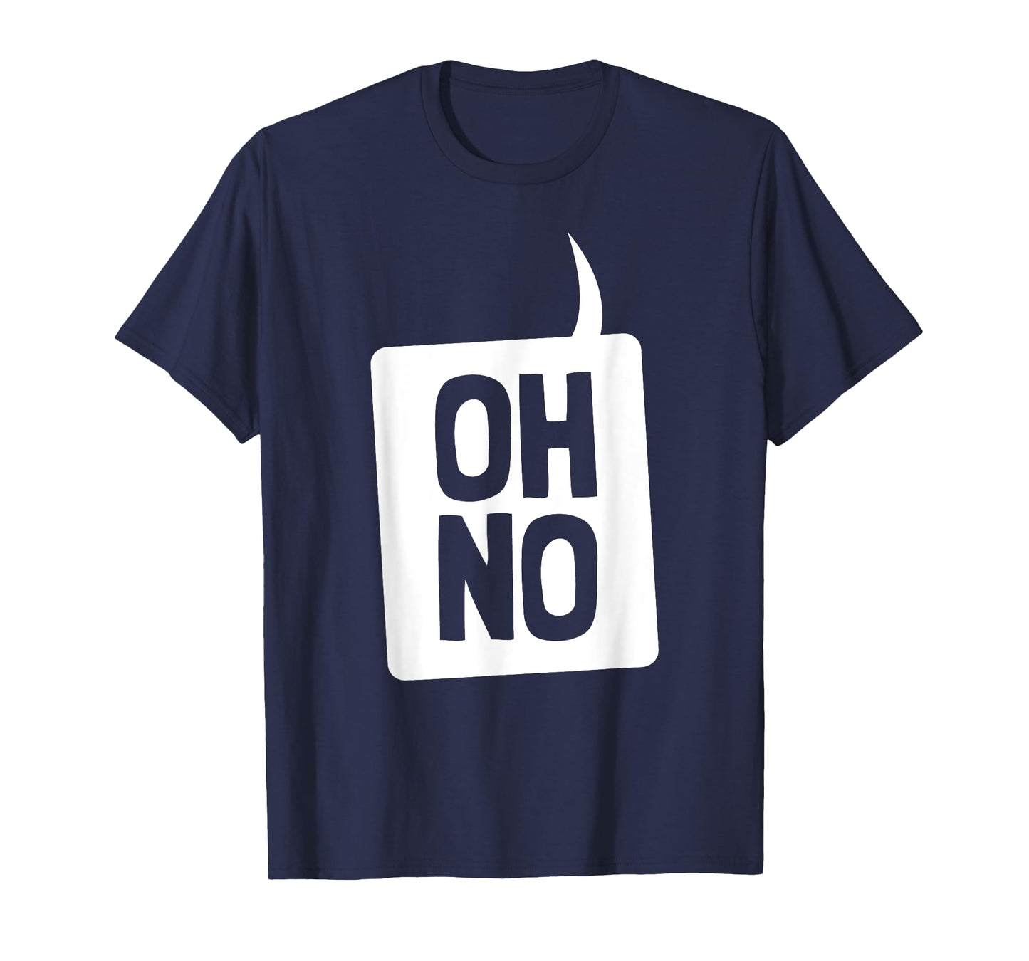 Oh No T-Shirt - Speech Bubble Meme T-Shirt