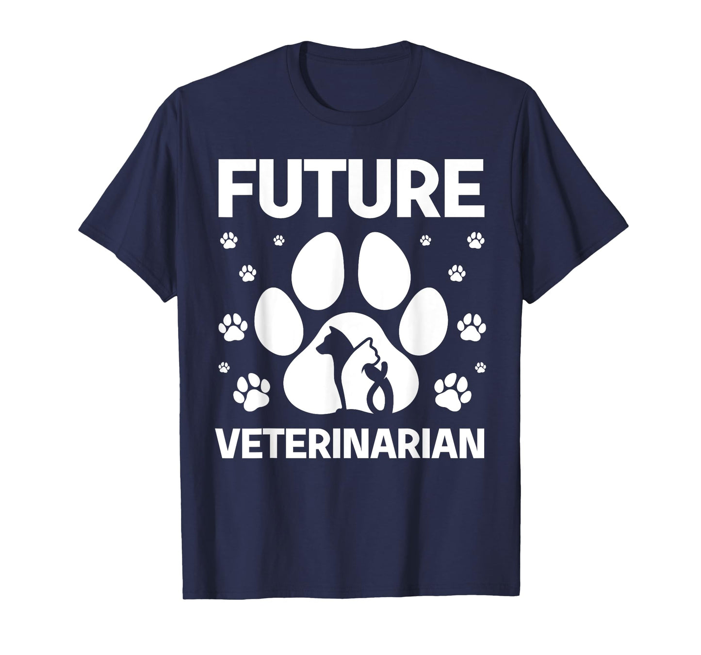 Cool Future Veterinarian Art For Men Women Kids Veterinary T-Shirt