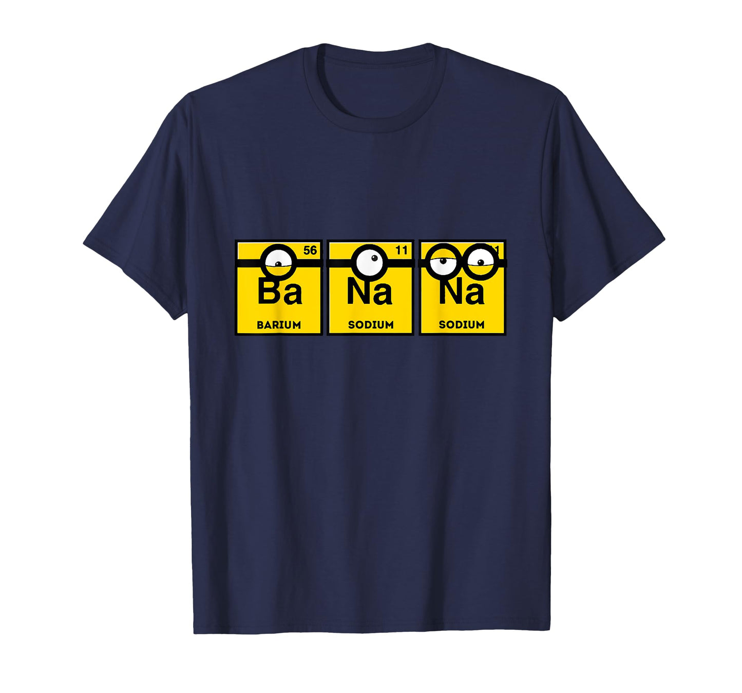 Yellow Banana Periodic Table T-Shirt T-Shirt