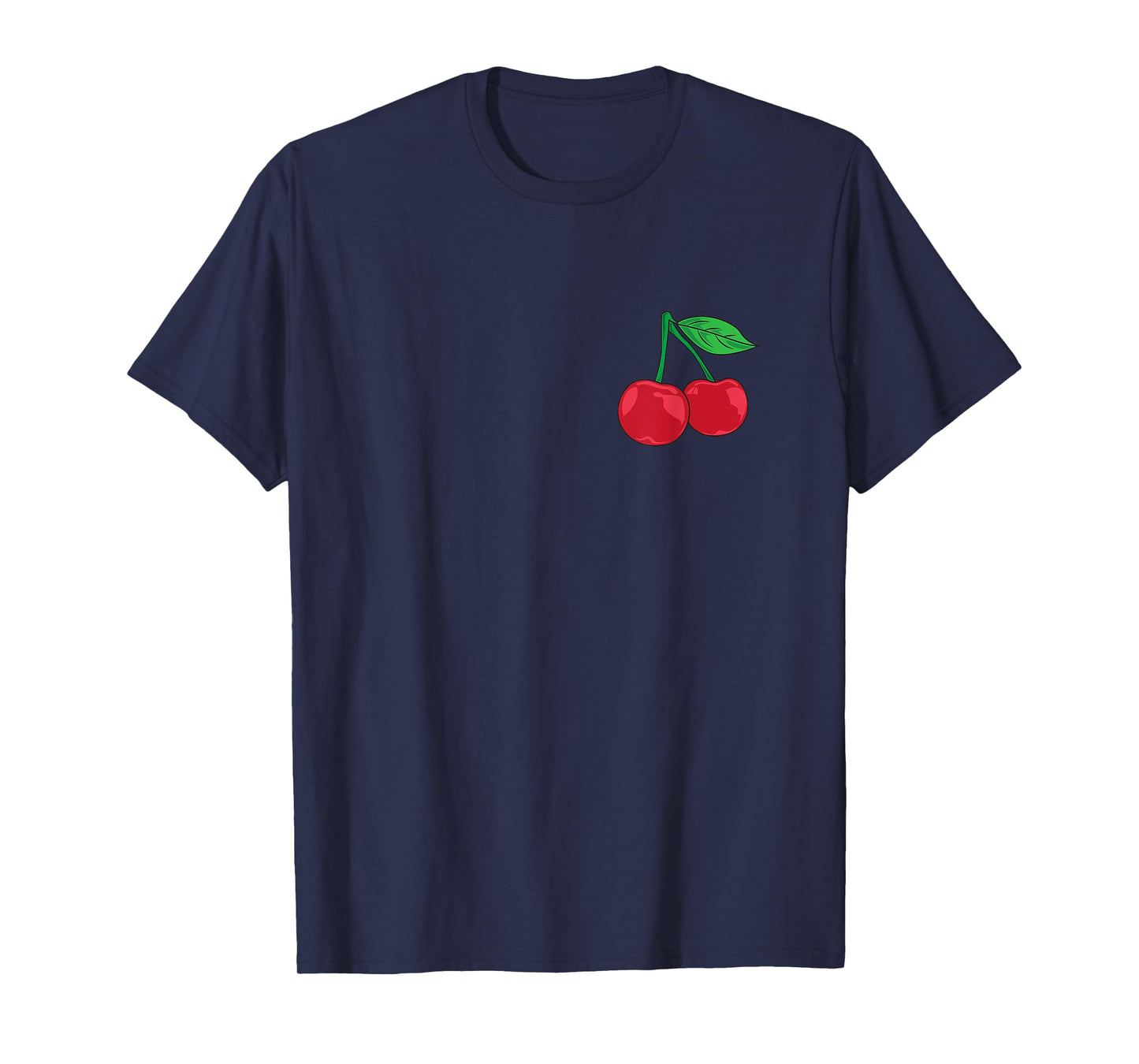 Cherry Pocket | Fruit Lover Sweet Bomb Farmer Red Cherries T-Shirt