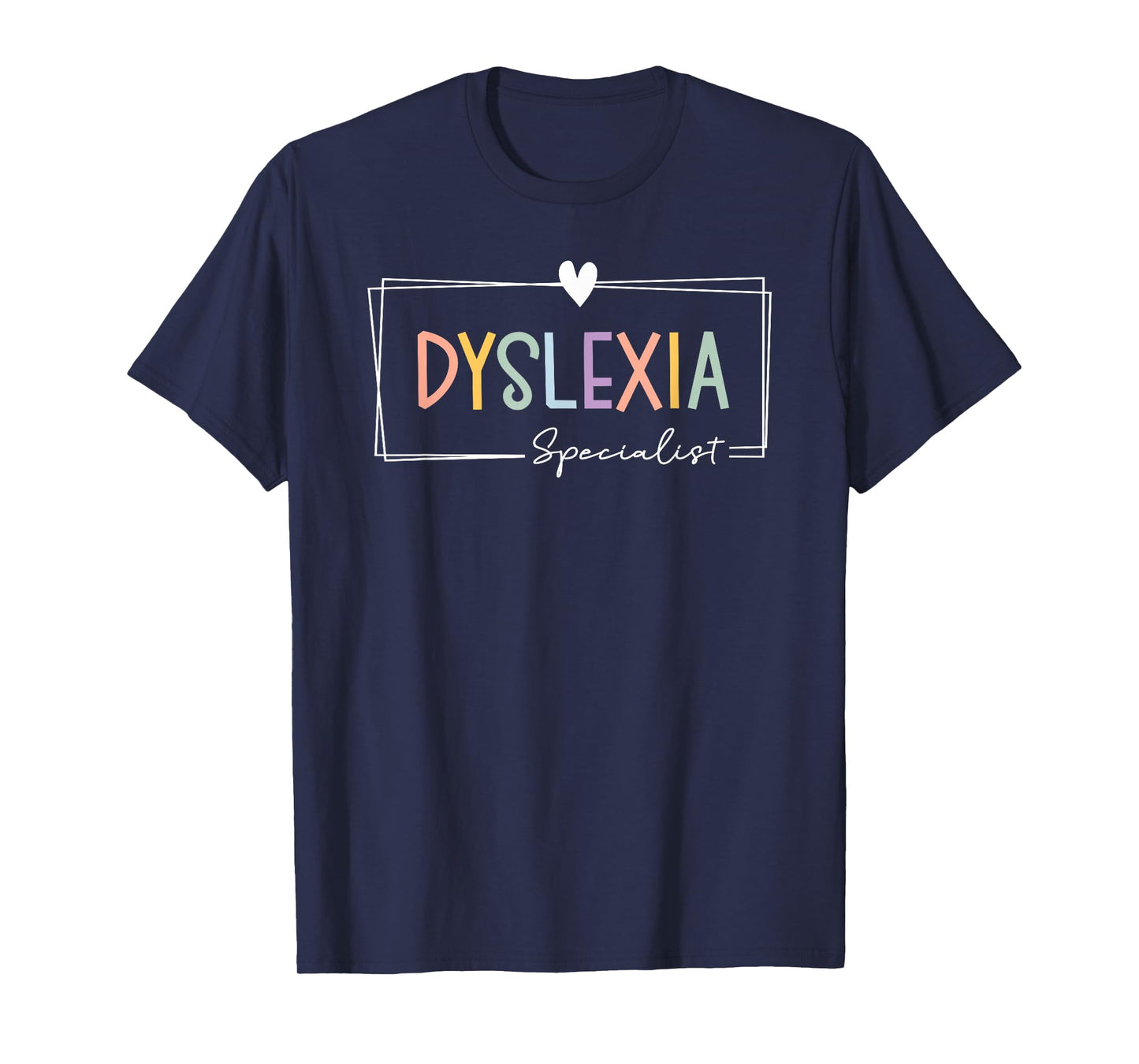 Dyslexia Specialist Teacher Dyslexia Interventionist T-Shirt for Men Women Girls Kids