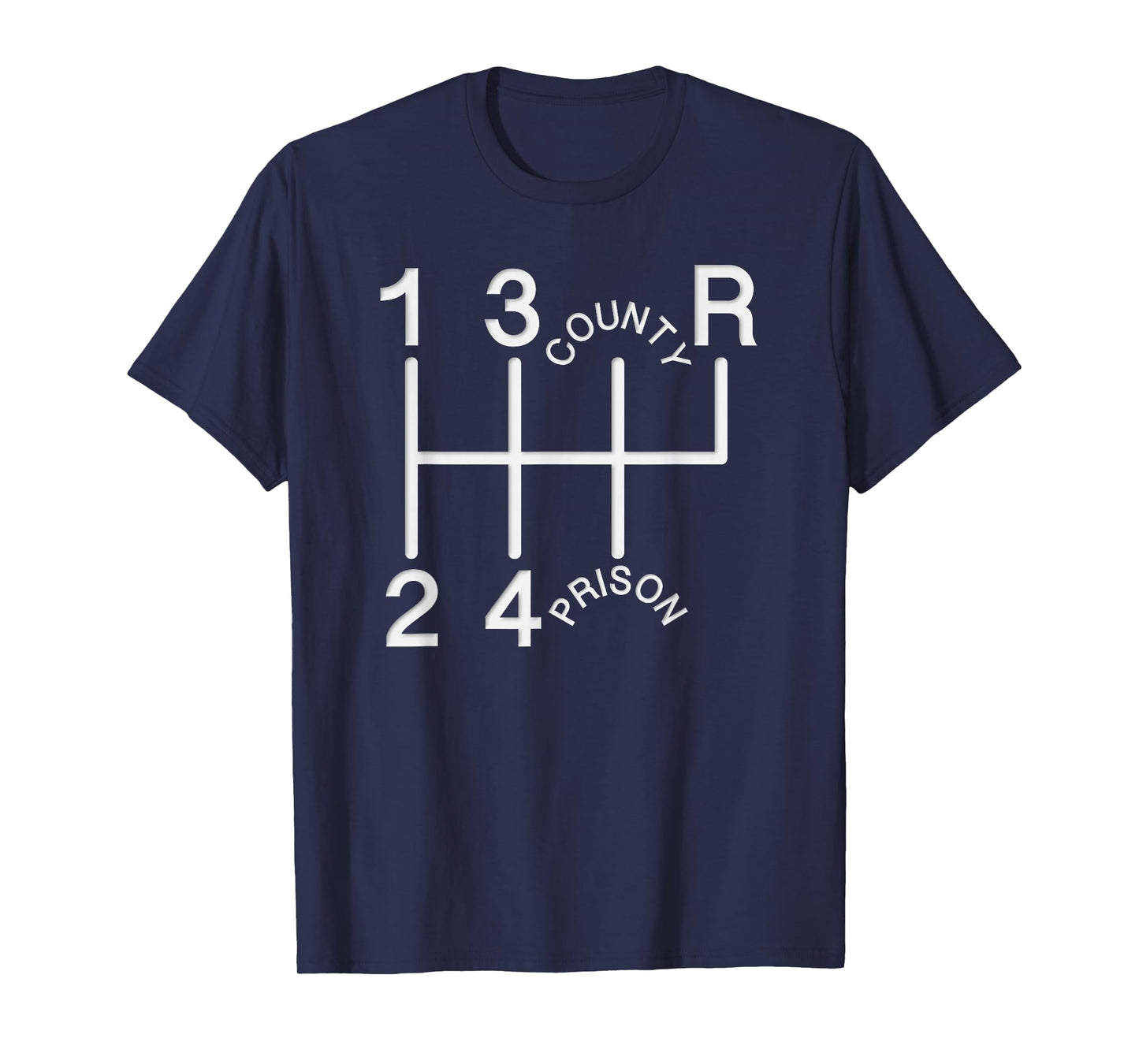 1st 2nd 3rd 4th COUNTY PRISON Shift knob t-shirt T-Shirt