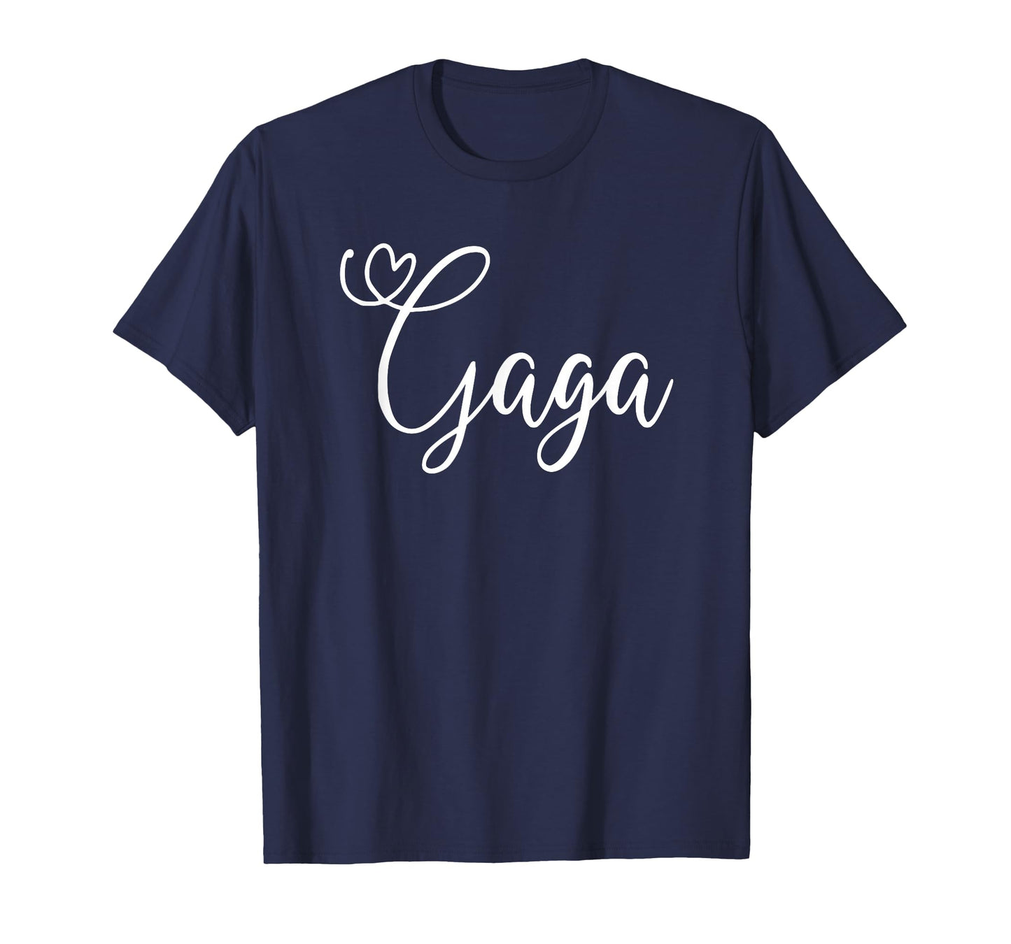 Gaga Cute Heart Grandma T-Shirt