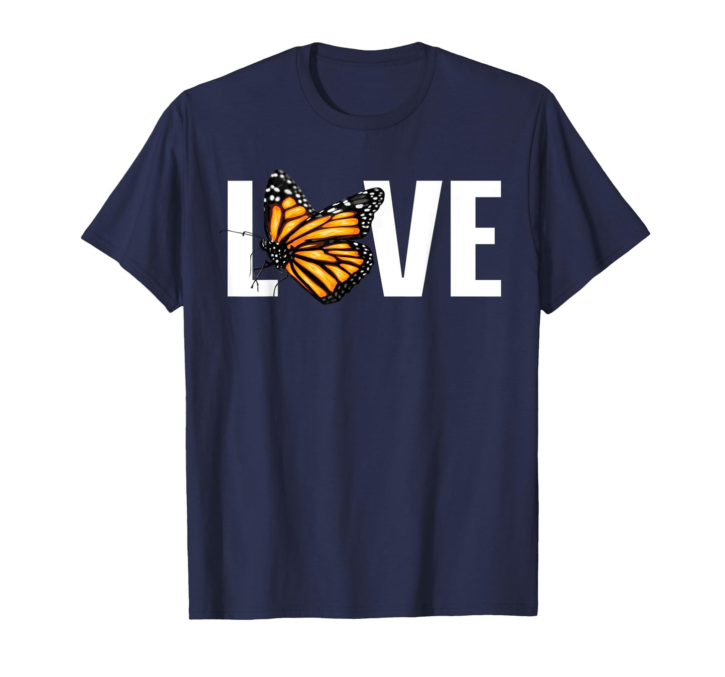 Cool Monarch Butterfly Art Men Women Entomology Insect Lover T-Shirt