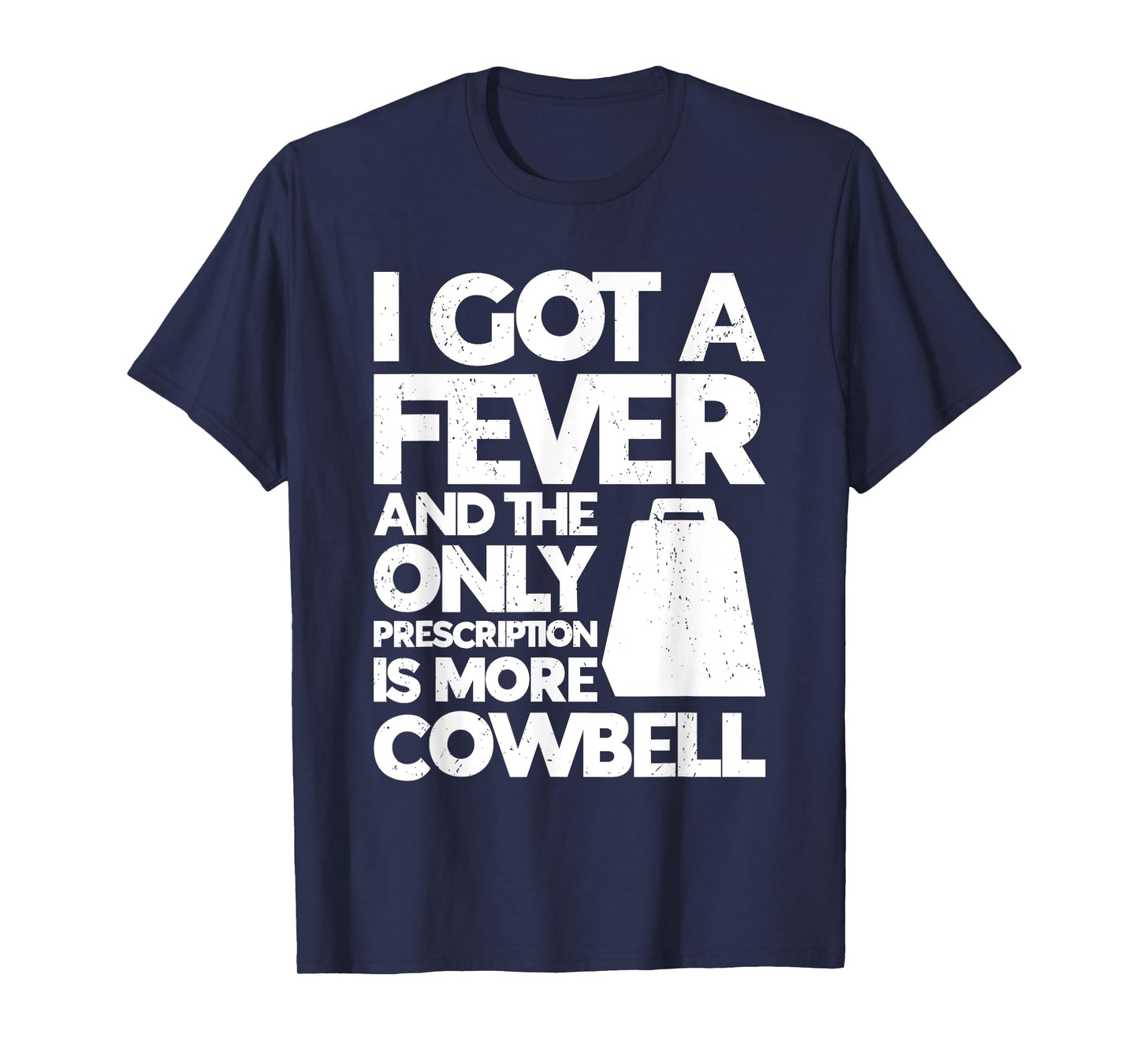 Cow Bell More Cowbell Vintage Funny Drummer Cowbell Funny T-Shirt