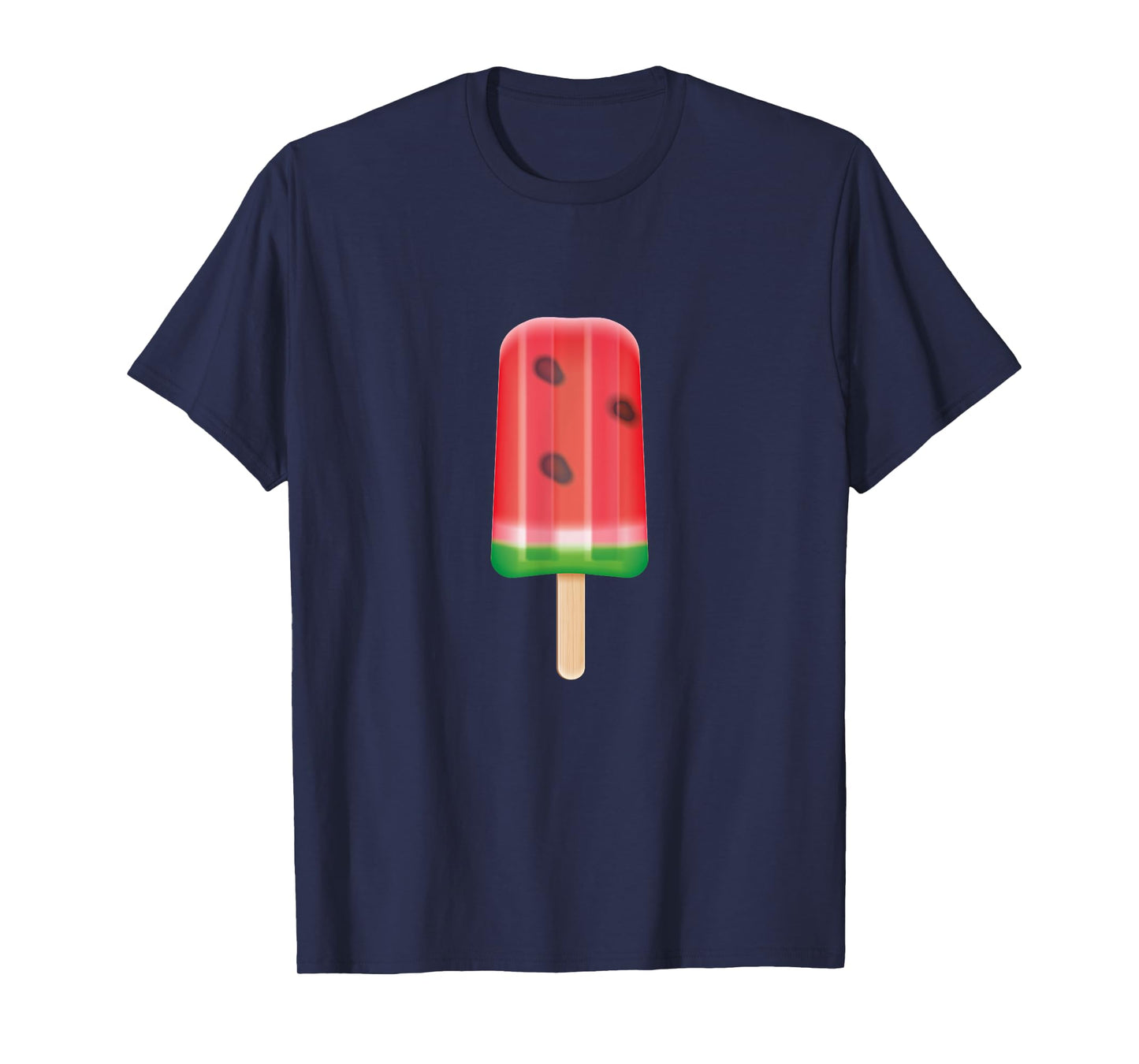 Christmas In July Popsicle Watermelon Graphic Plussize T-Shirt for Men Women Kids