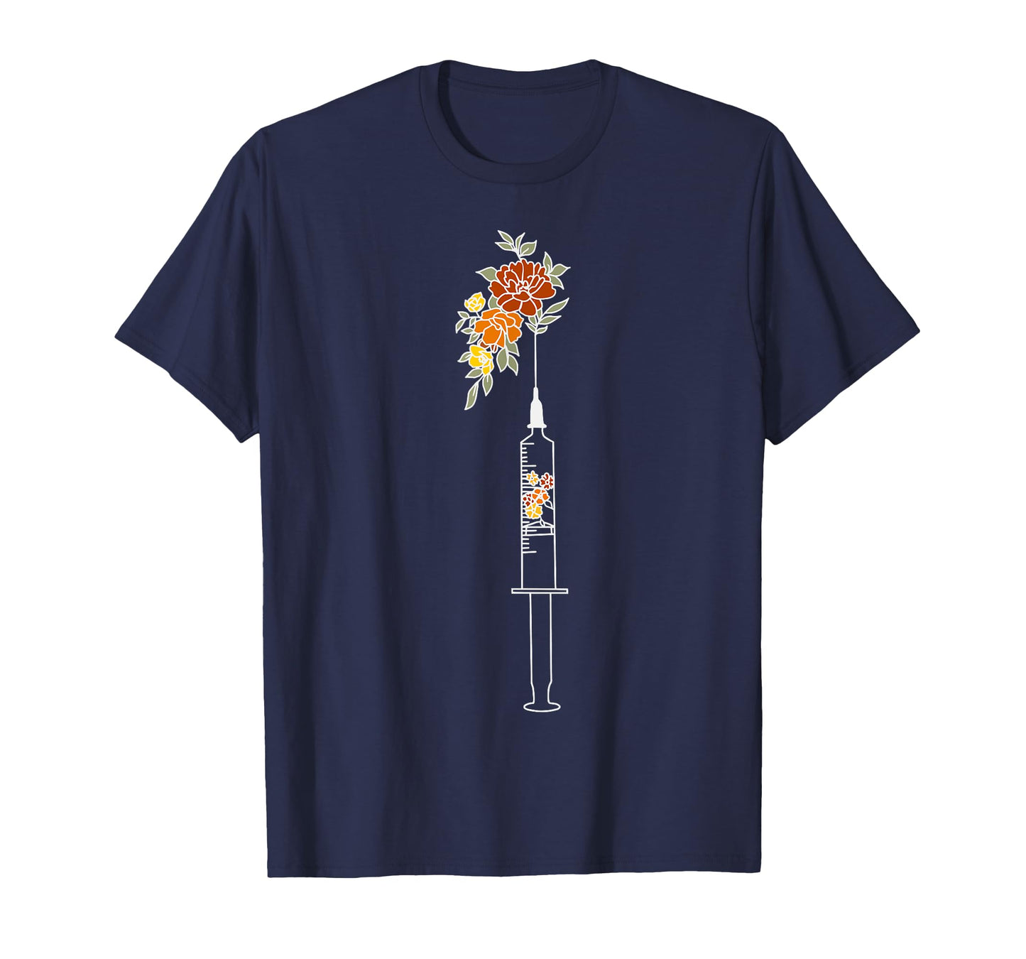 Aesthetic Nurse Injector Floral Medspa Botox Dealer Cosmetic T-Shirt