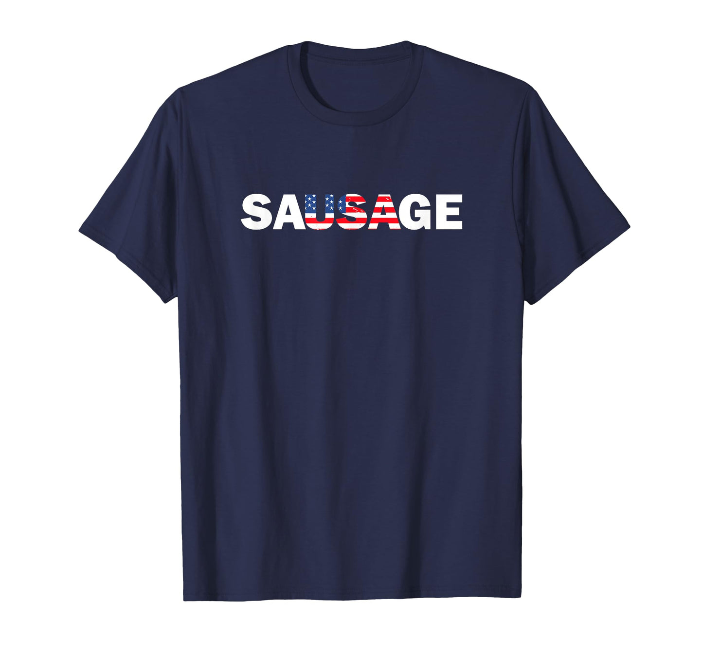 USA American Sausage Funny T-Shirt