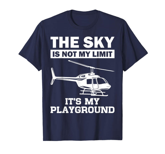 Cool Love Airplane Hanger Adventure Themed Designs Funny Helicopter Pilot Gift For Men Women Chopper Lovers T-Shirt Black Small