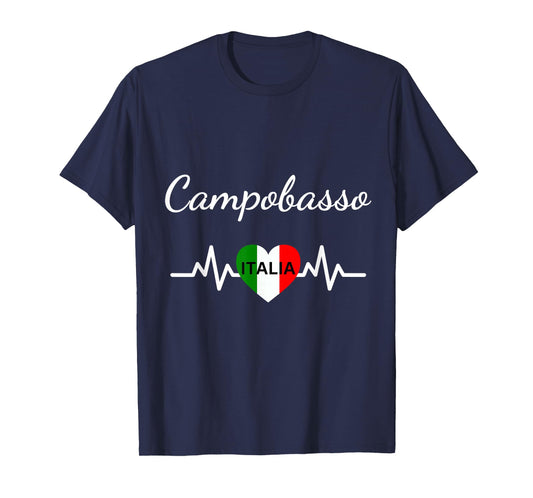 Campobasso Italy Flag Italia Souvenir Matching Italian T-Shirt